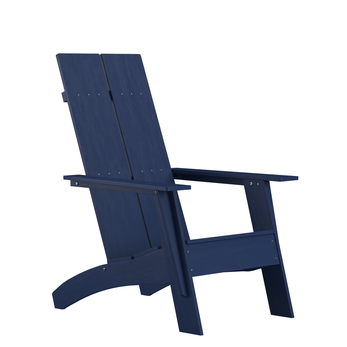 Navy Modern Adirondack Chair JJ-C14509-NV-GG