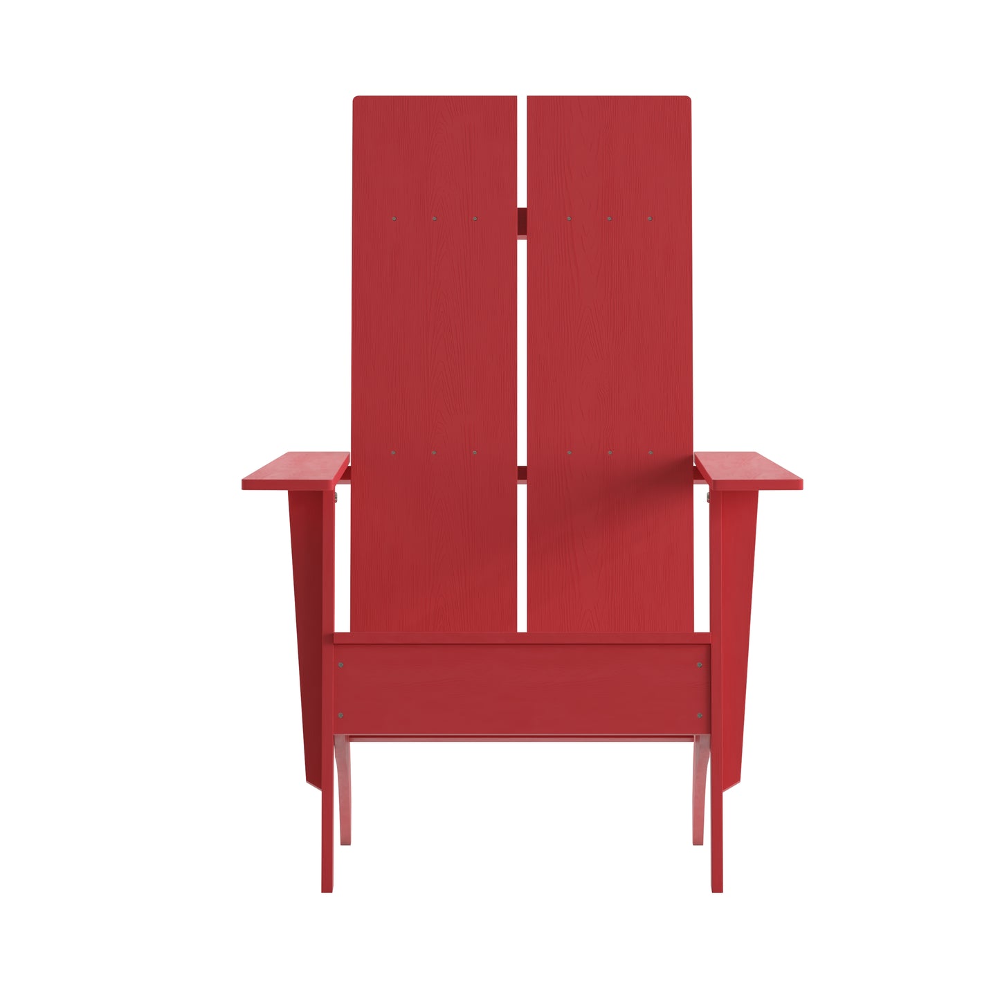 Red Modern Adirondack Chair JJ-C14509-RED-GG