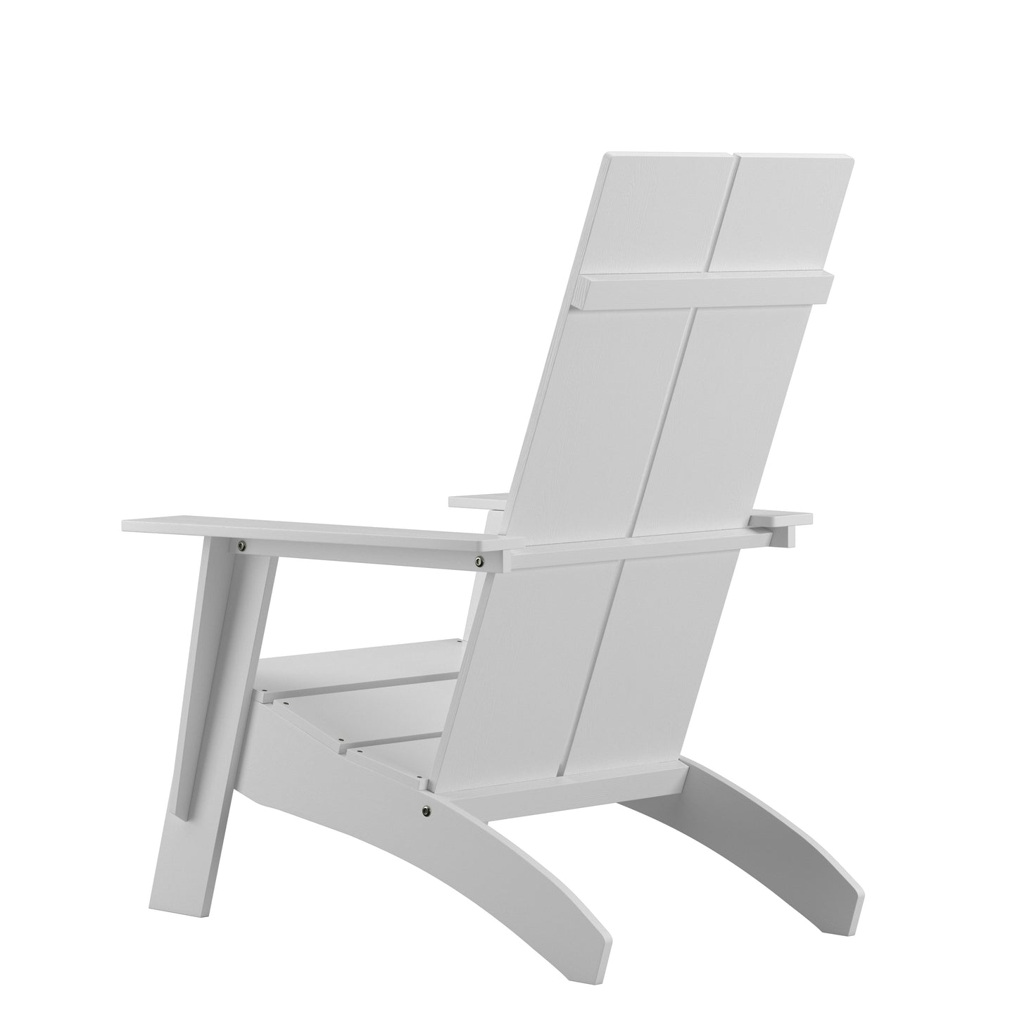 White Modern Adirondack Chair JJ-C14509-WH-GG