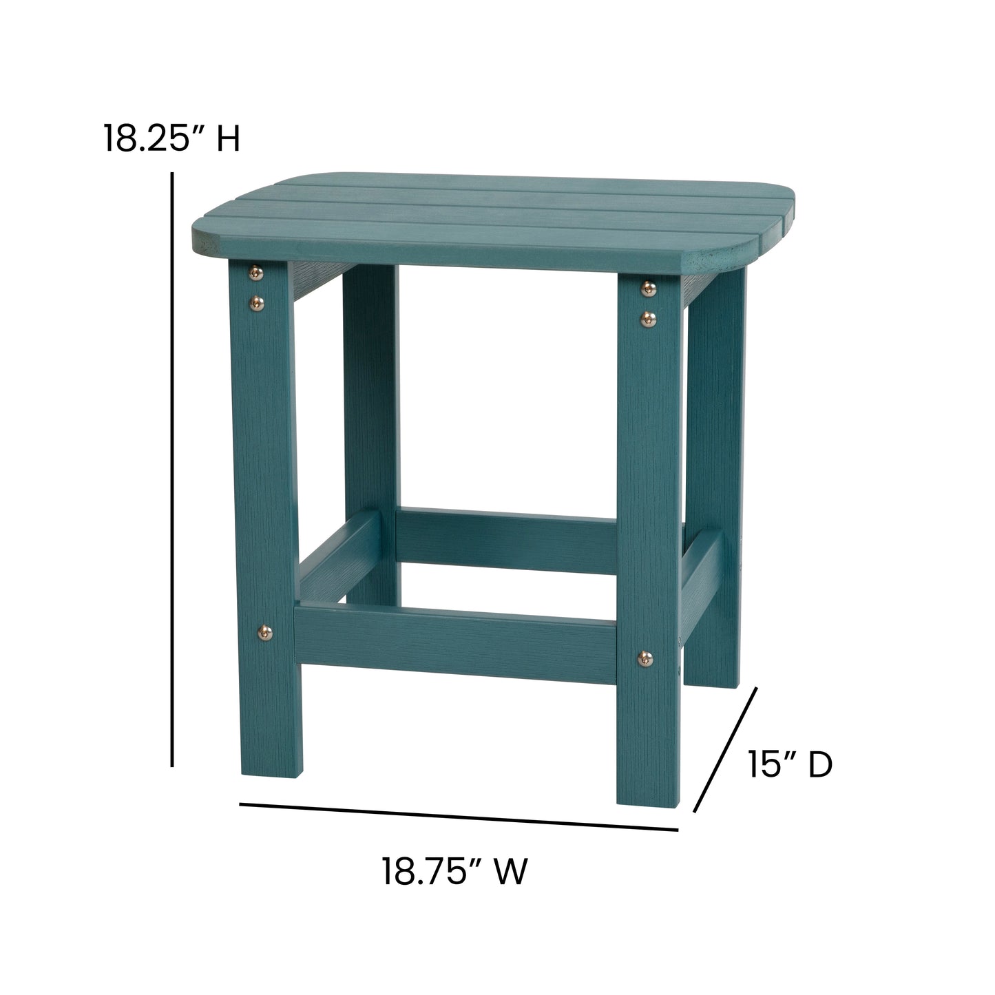 2PK Sea Foam Rockers & 1 Table JJ-C14705-2-T14001-SFM-GG