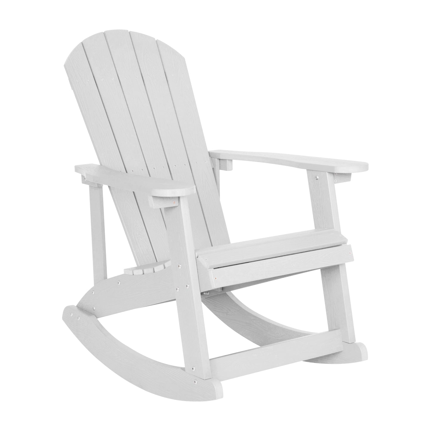 White Resin Rocking Chair JJ-C14705-WH-GG