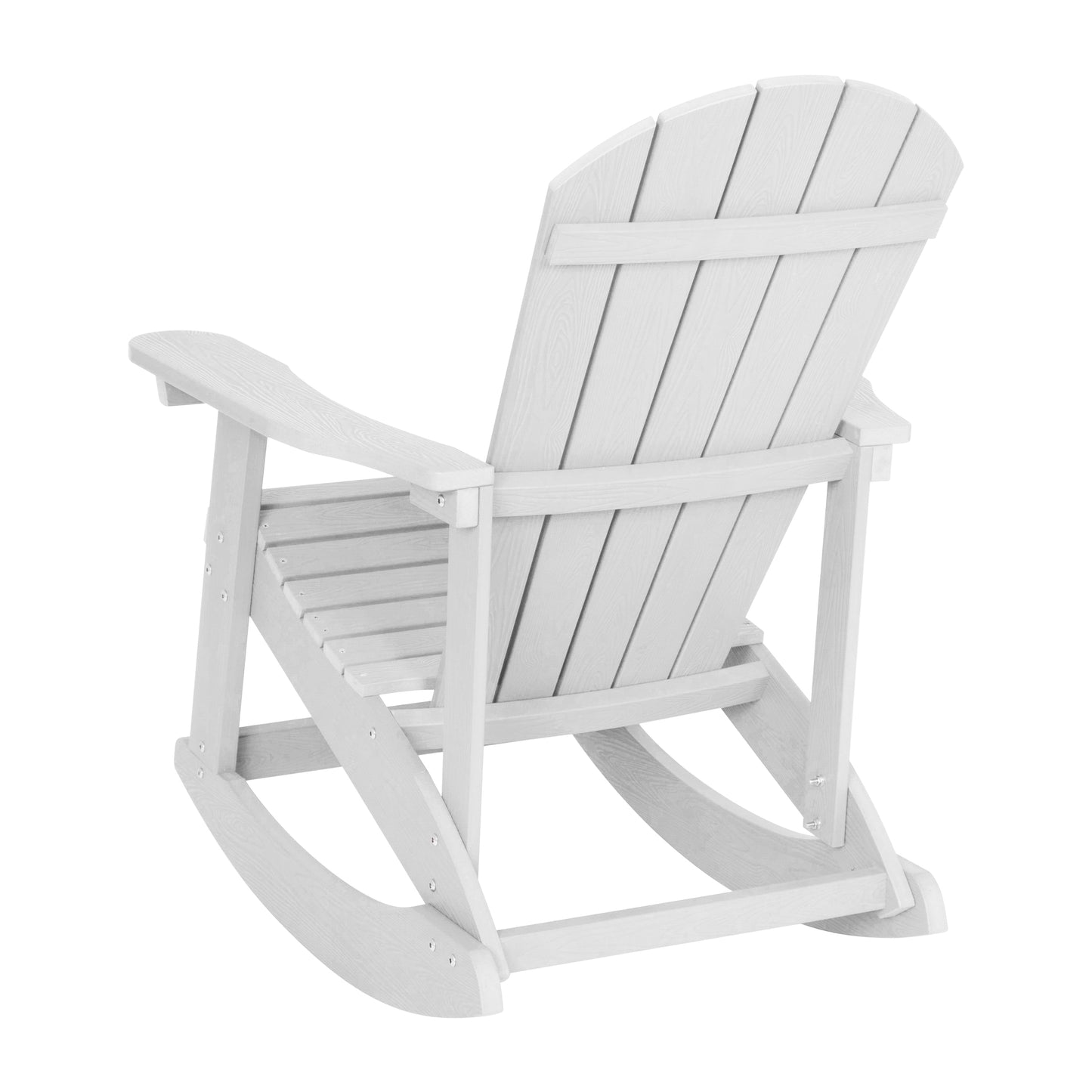 White Resin Rocking Chair JJ-C14705-WH-GG