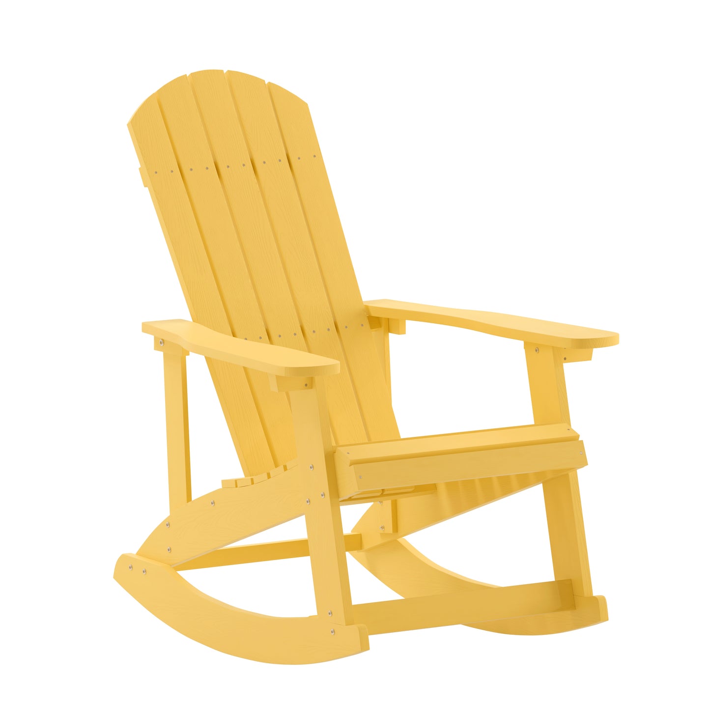 Yellow Resin Rocking Chair JJ-C14705-YLW-GG