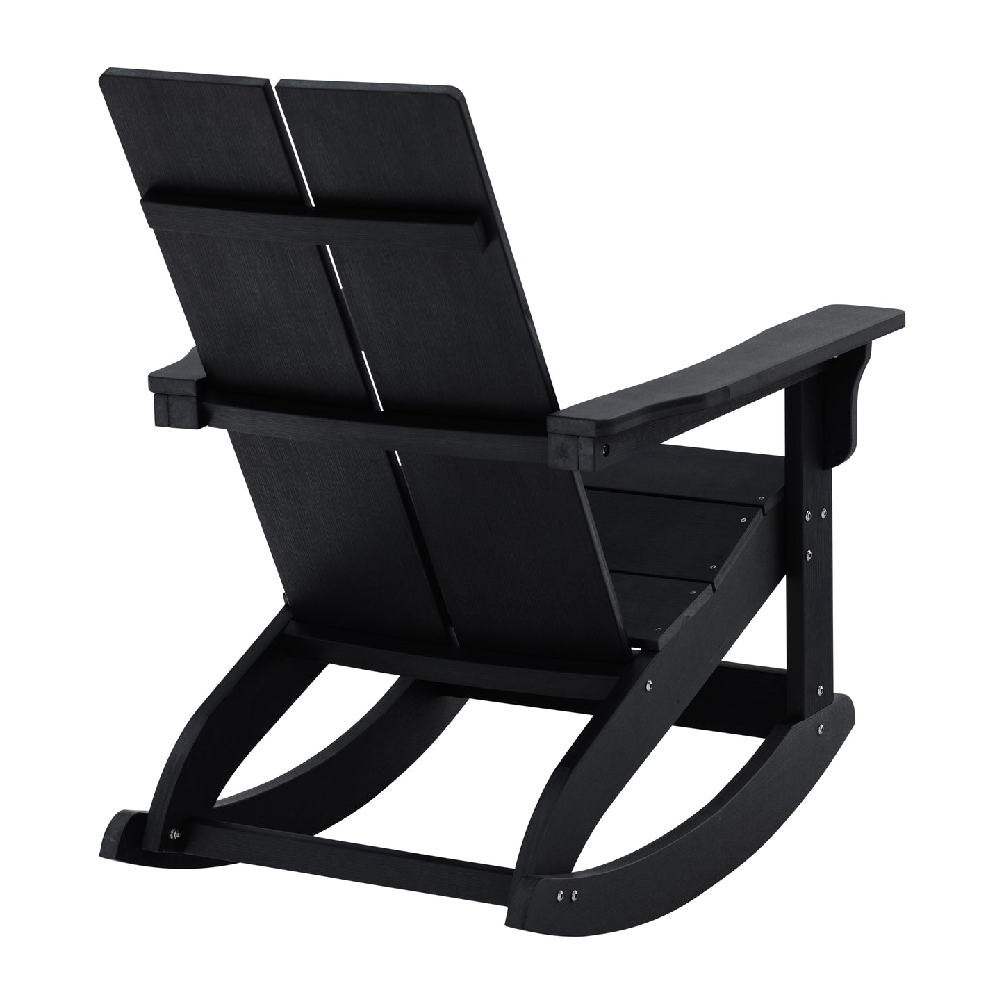 Black Resin Rocking Chair JJ-C14709-BK-GG