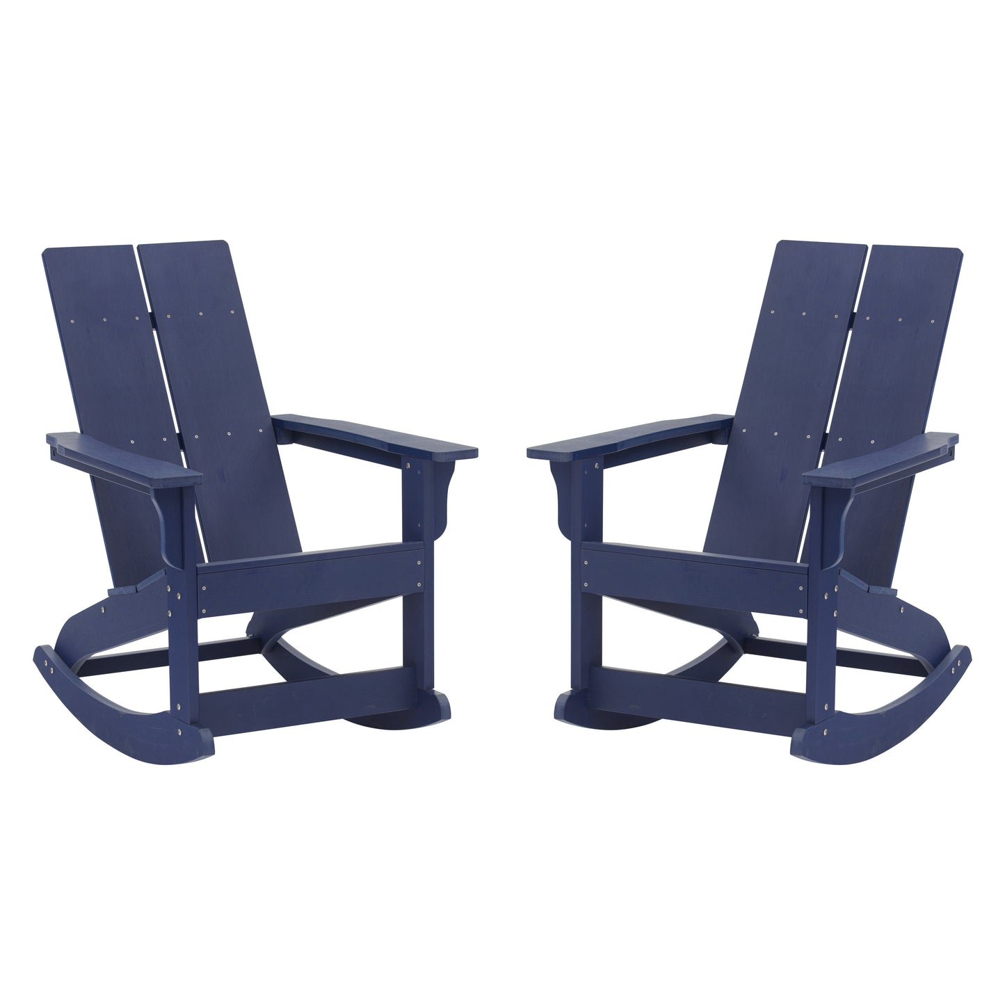 2 PK Navy Resin Rocking Chair JJ-C14709-NV-2-GG