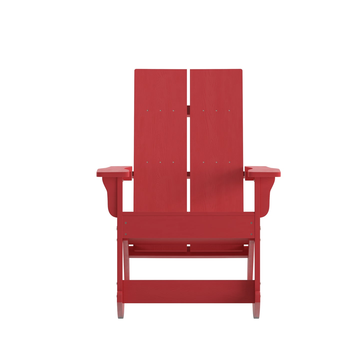 2 PK Red Resin Rocking Chair JJ-C14709-RED-2-GG