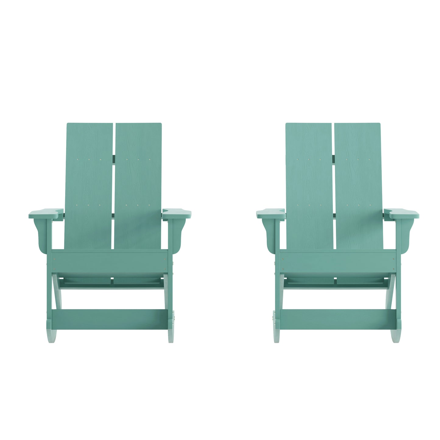 2PK Sea Foam Rocking Chairs JJ-C14709-SFM-2-GG