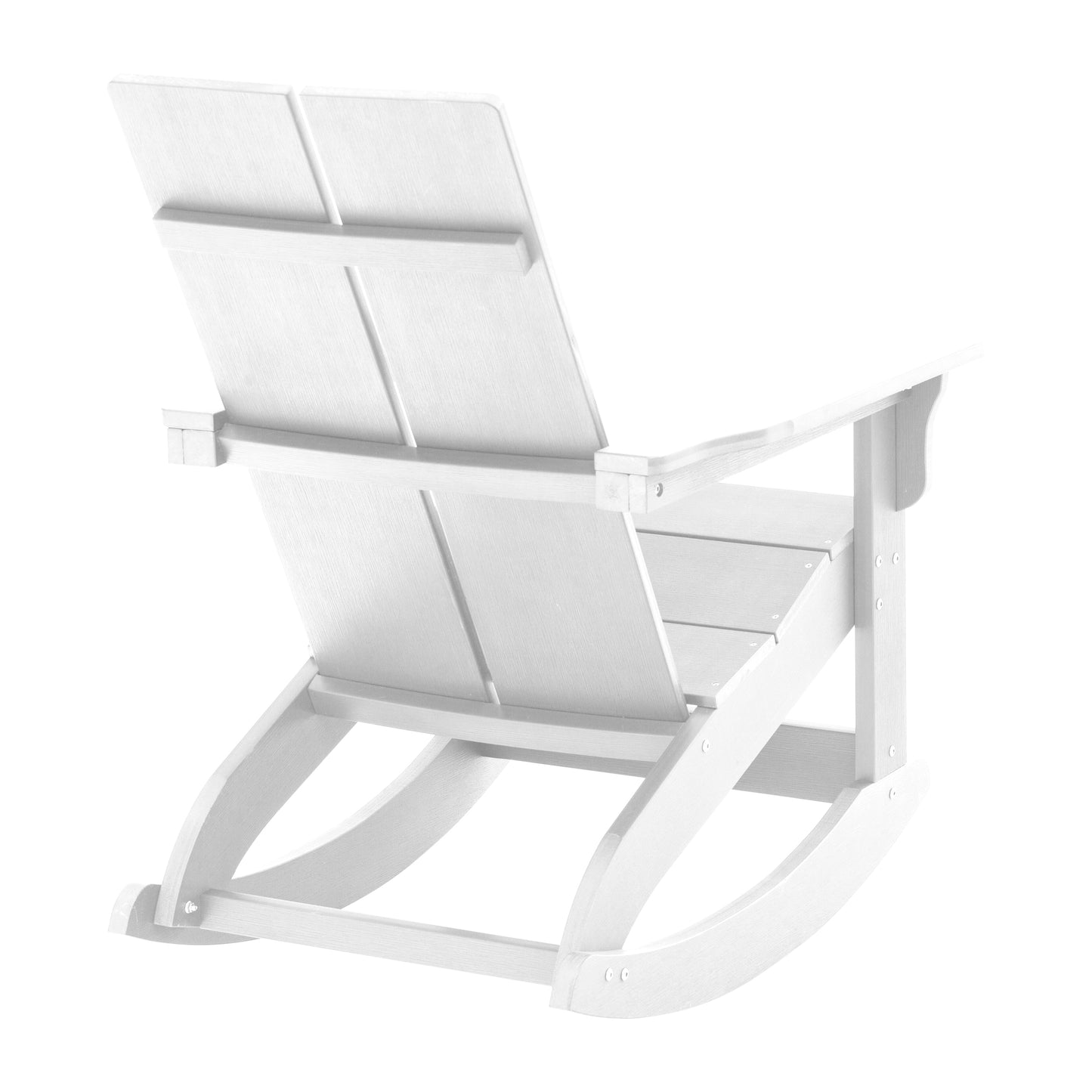 2 PK White Resin Rocking Chair JJ-C14709-WH-2-GG