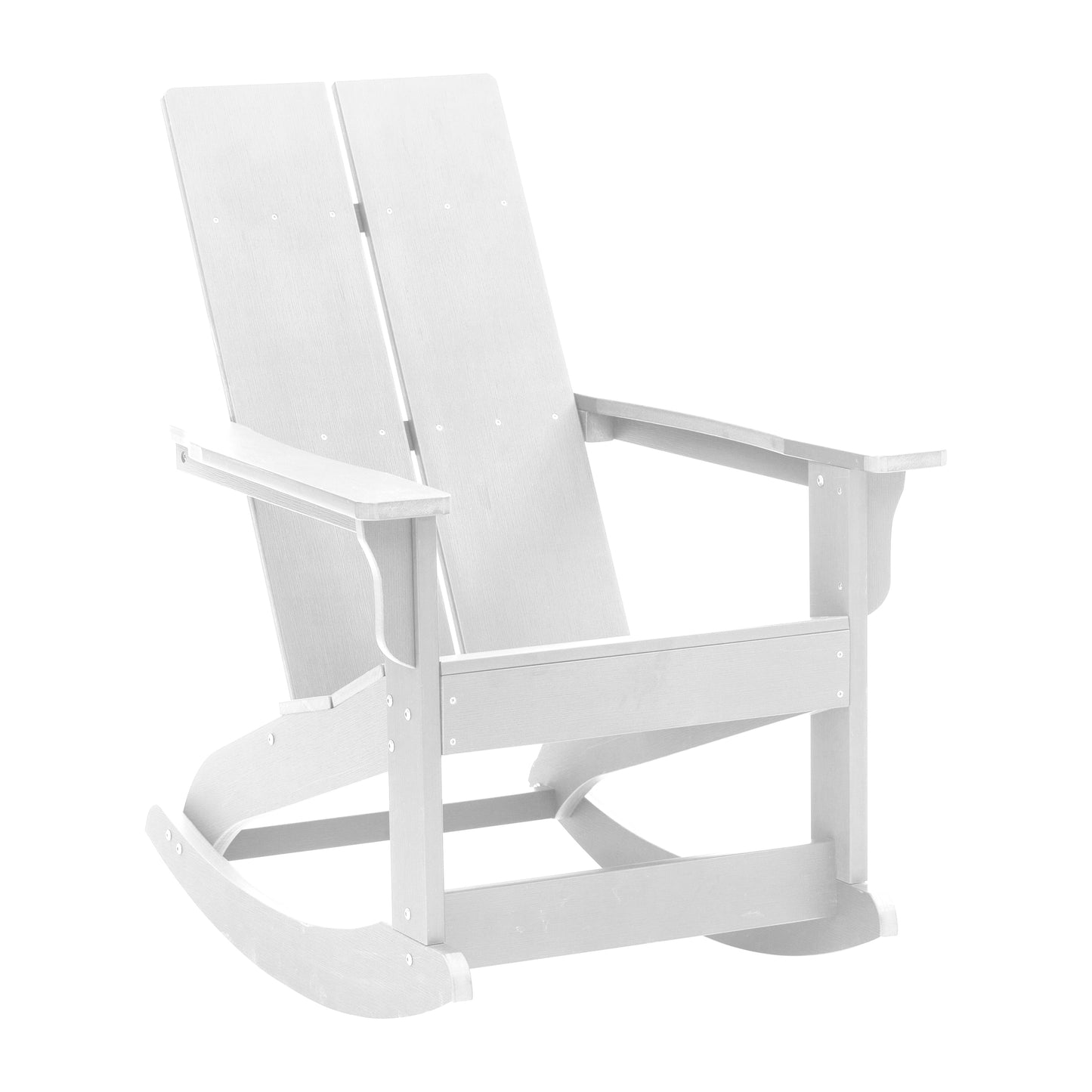 White Resin Rocking Chair JJ-C14709-WH-GG