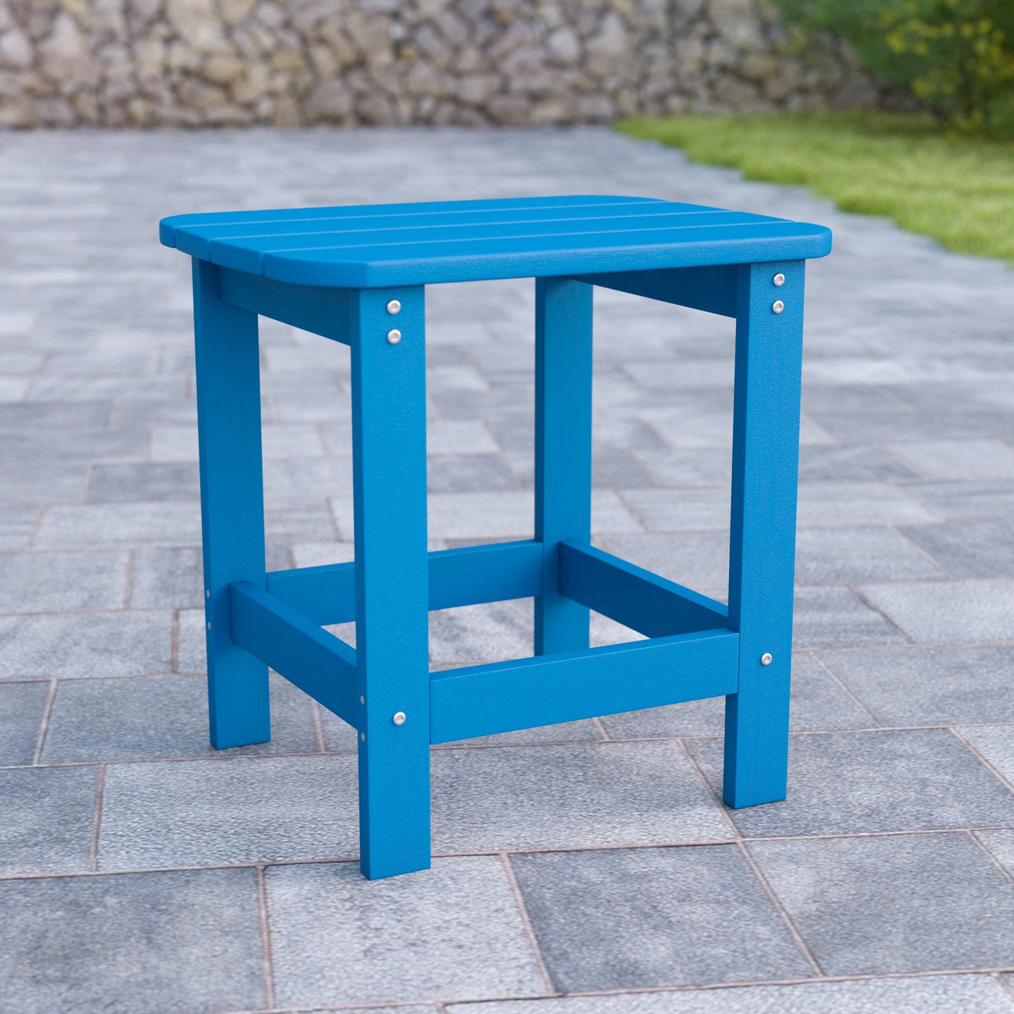 Blue Adirondack Side Table JJ-T14001-BLU-GG