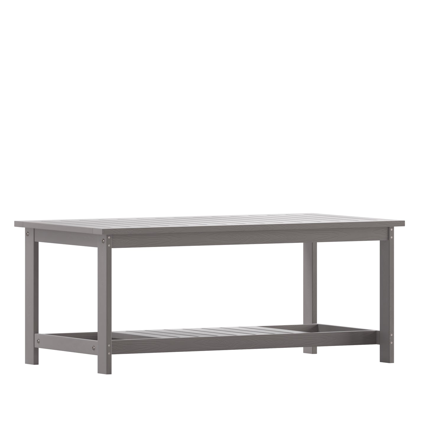 Gray Poly Resin Table JJ-T14022-GY-GG