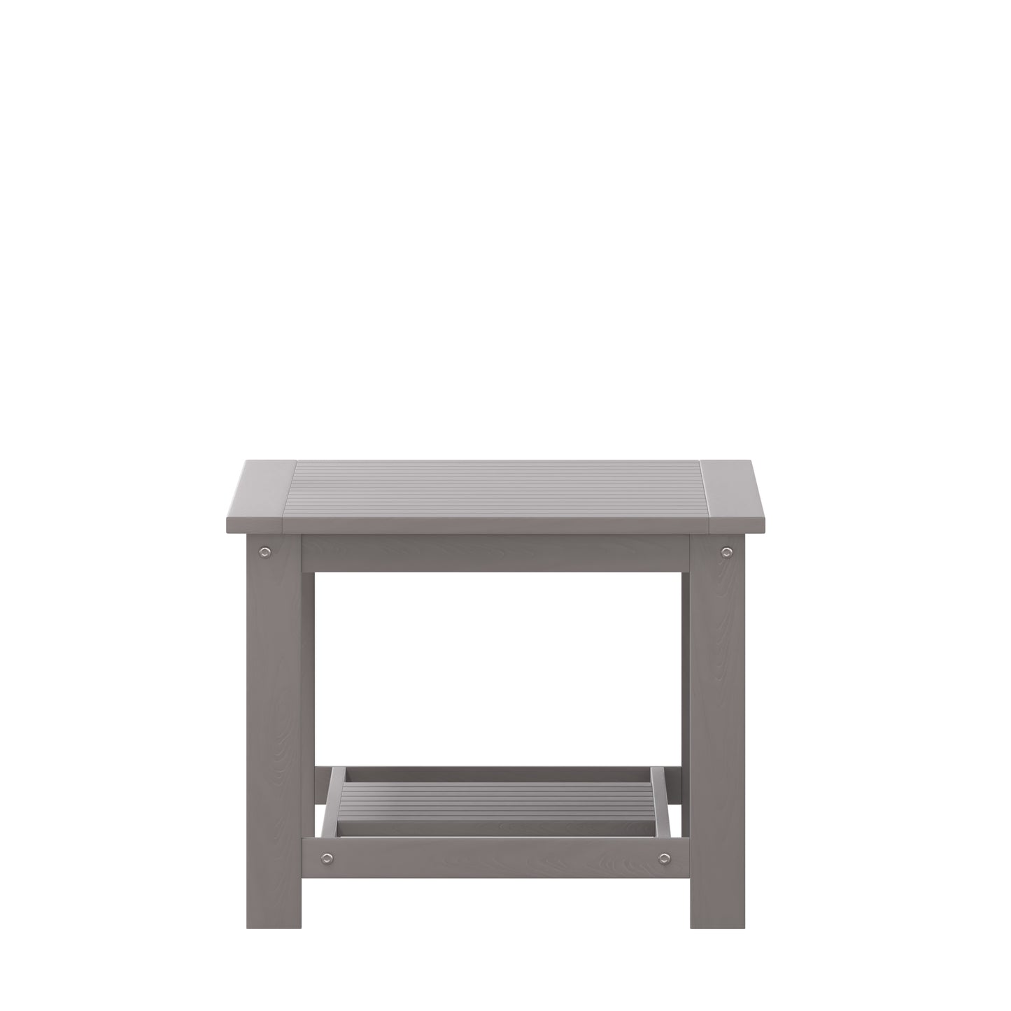 Gray Poly Resin Table JJ-T14022-GY-GG