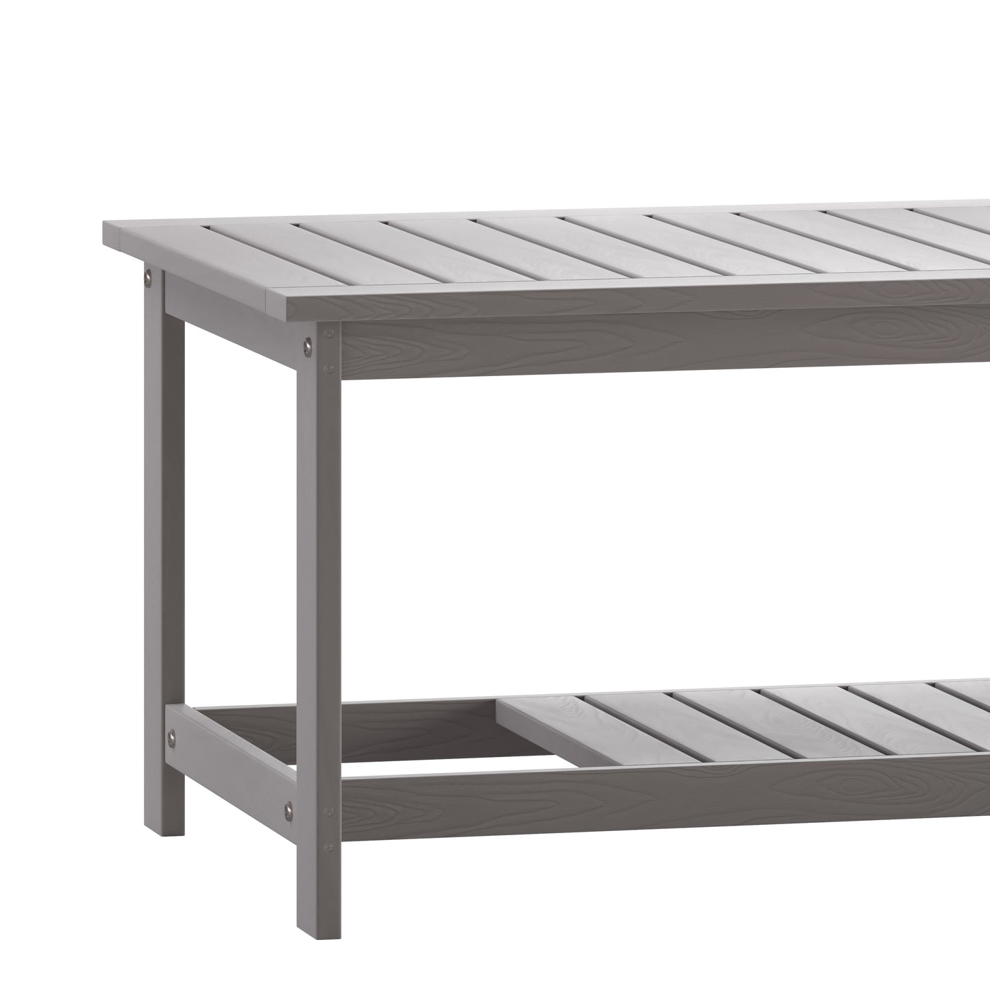 Gray Poly Resin Table JJ-T14022-GY-GG