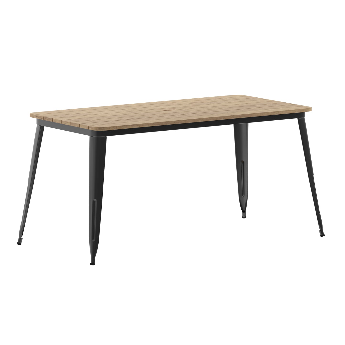 30x60 BR/BK Dining Table JJ-T146120-BRBK-GG