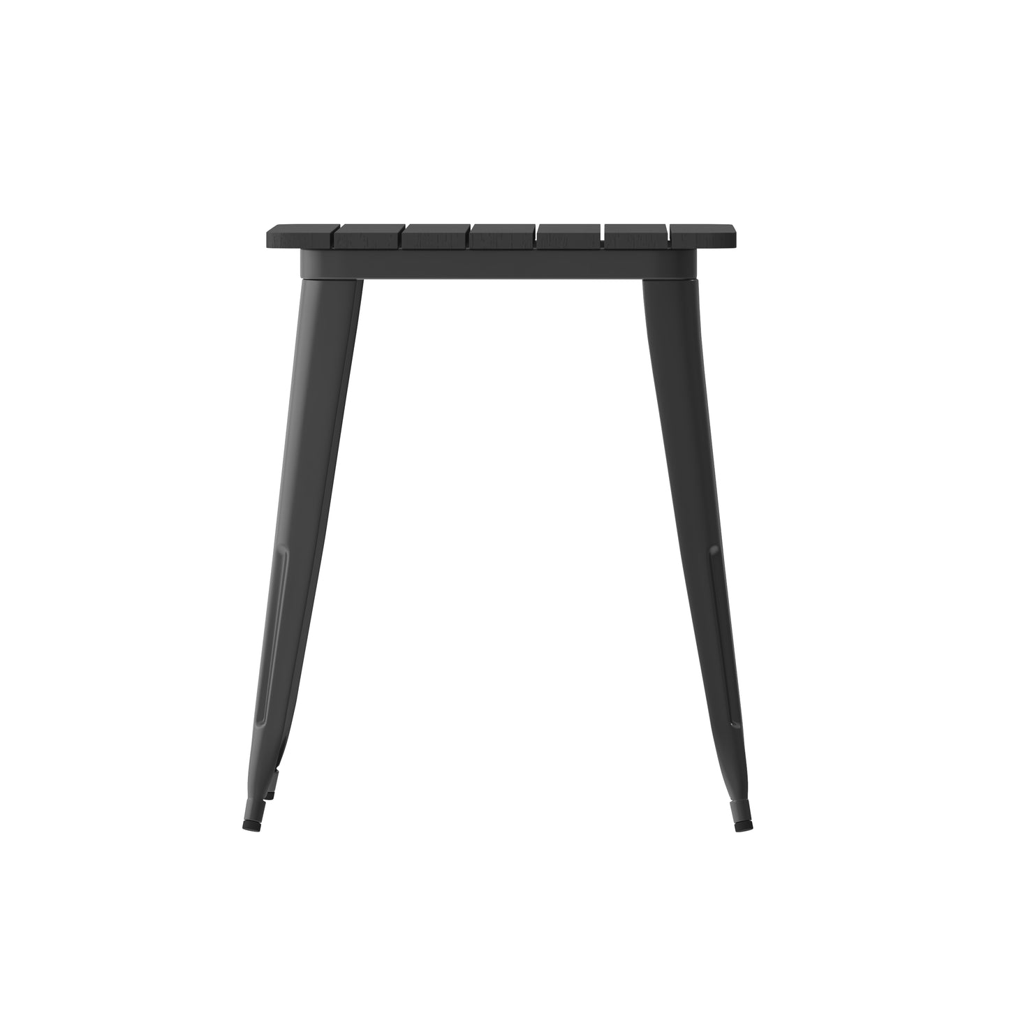 Contemporary 23.75" Square Commercial Dining Table for 2