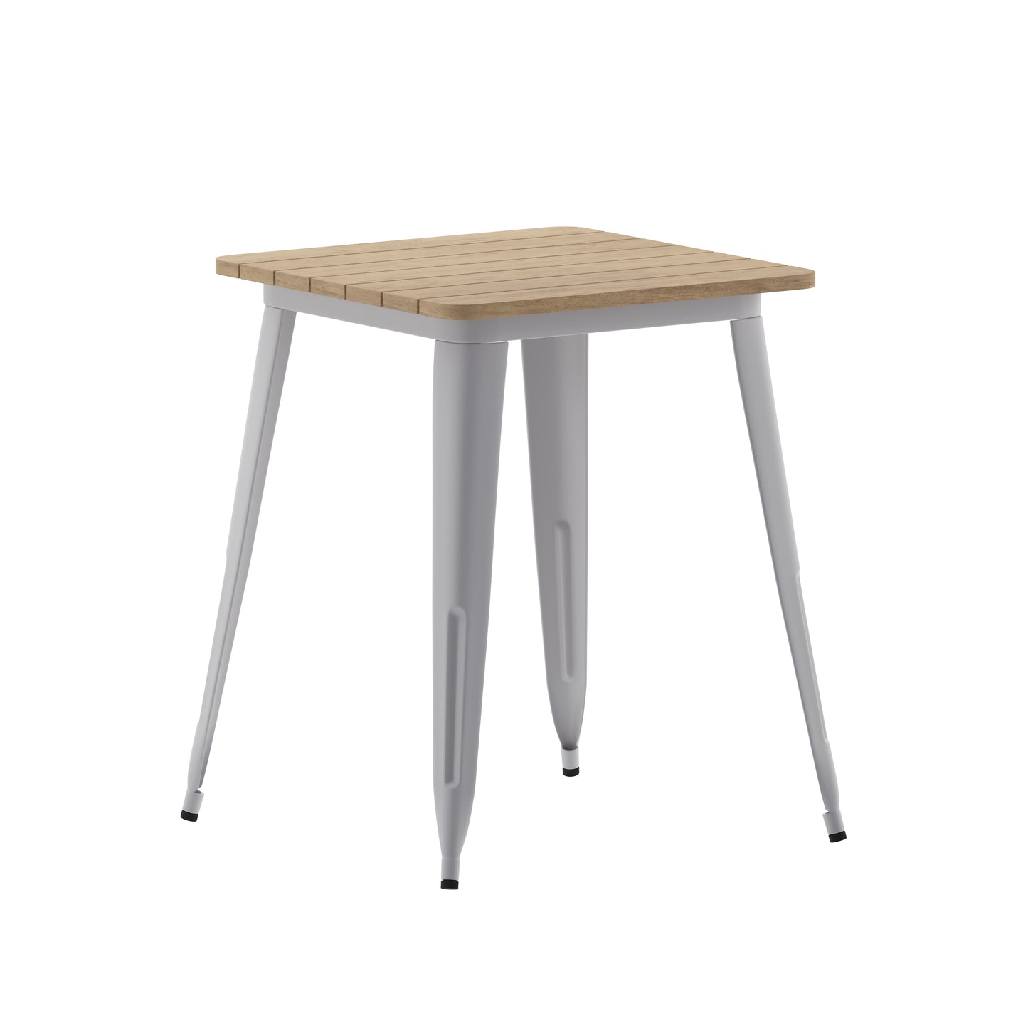 Contemporary 23.75" Square Commercial Dining Table for 2