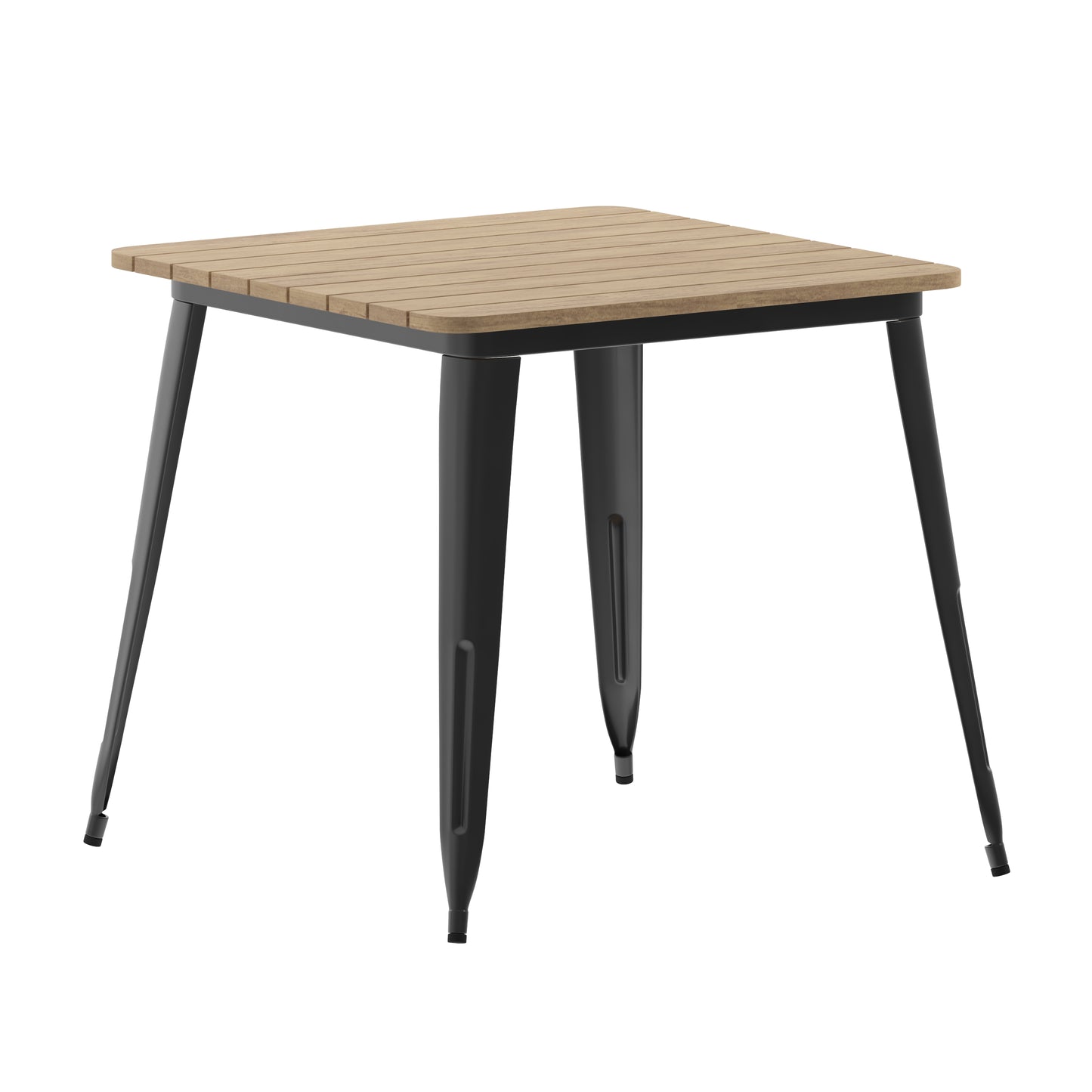 31.5" SQ BR/BK Dining Table JJ-T14619-80-BRBK-GG