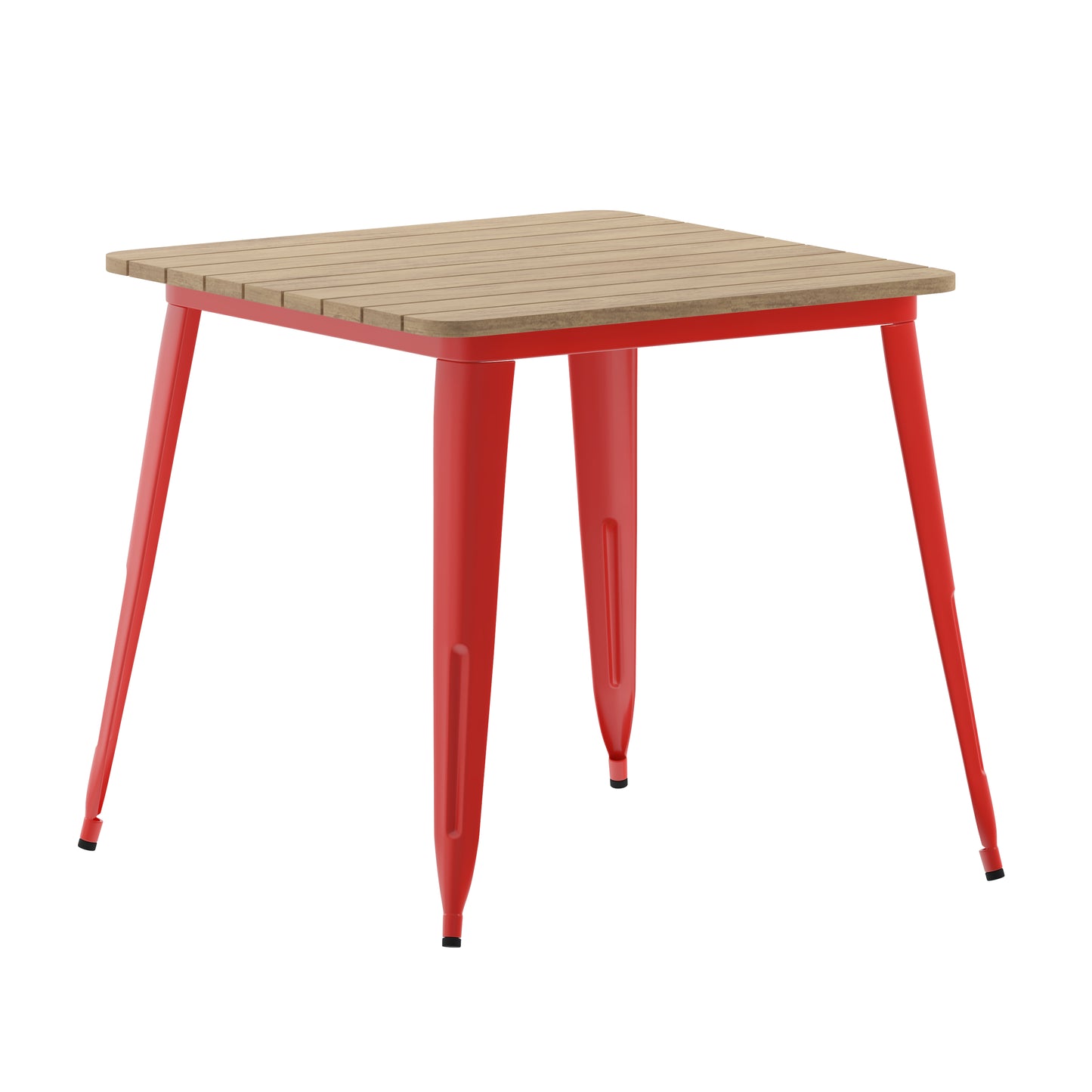 Contemporary 31.5" Square Commercial Dining Table for 4