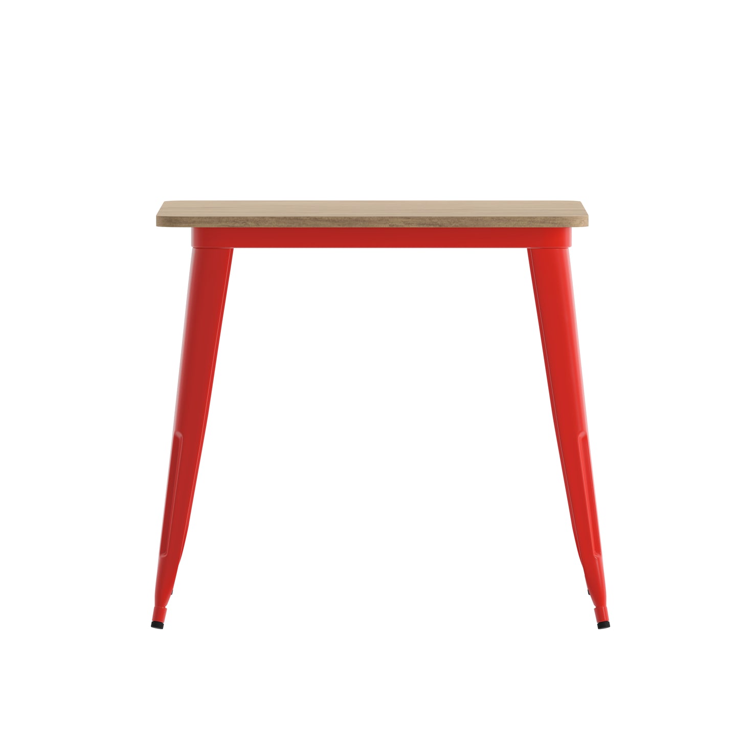 31.5" SQ BR/RED Dining Table JJ-T14619-80-BRRD-GG