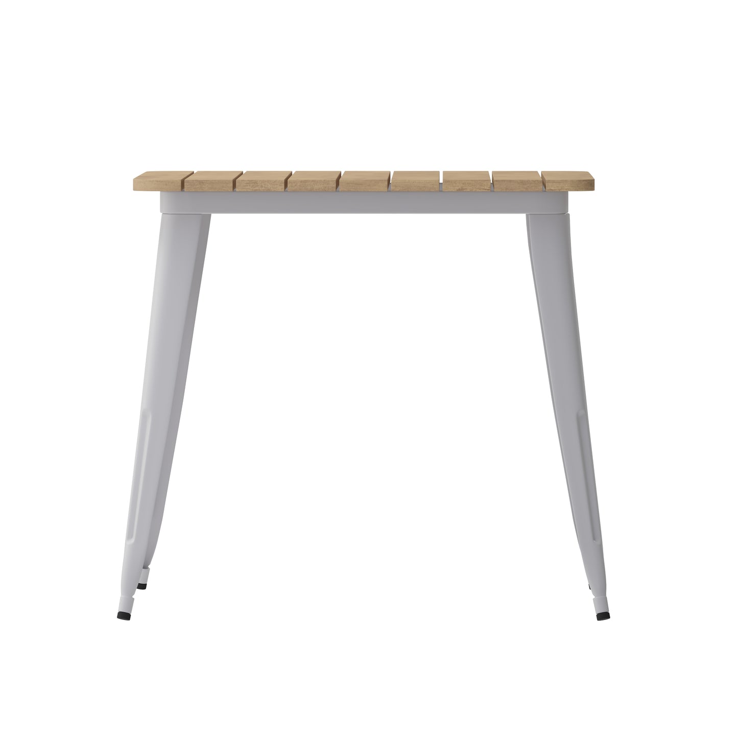 Contemporary 31.5" Square Commercial Dining Table for 4