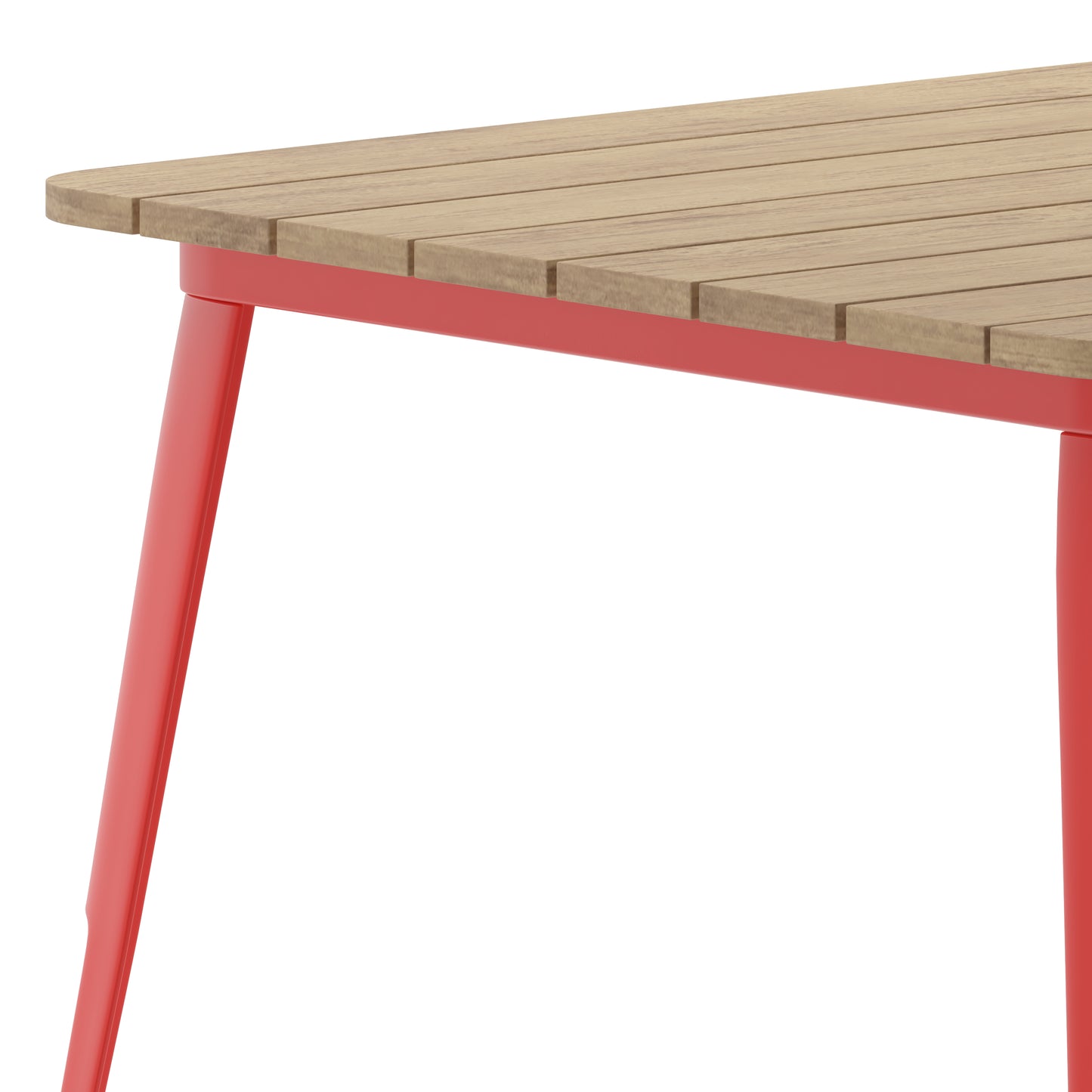 36" SQ BR/RED Dining Table JJ-T14619-90-BRRD-GG