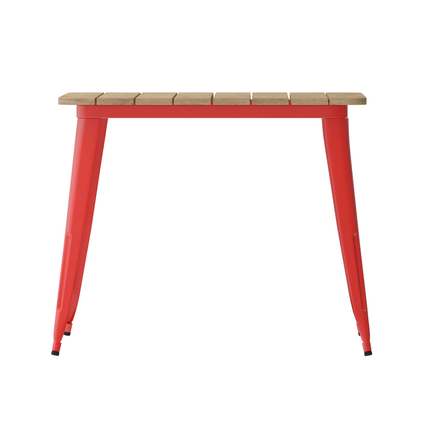 36" SQ BR/RED Dining Table JJ-T14619-90-BRRD-GG