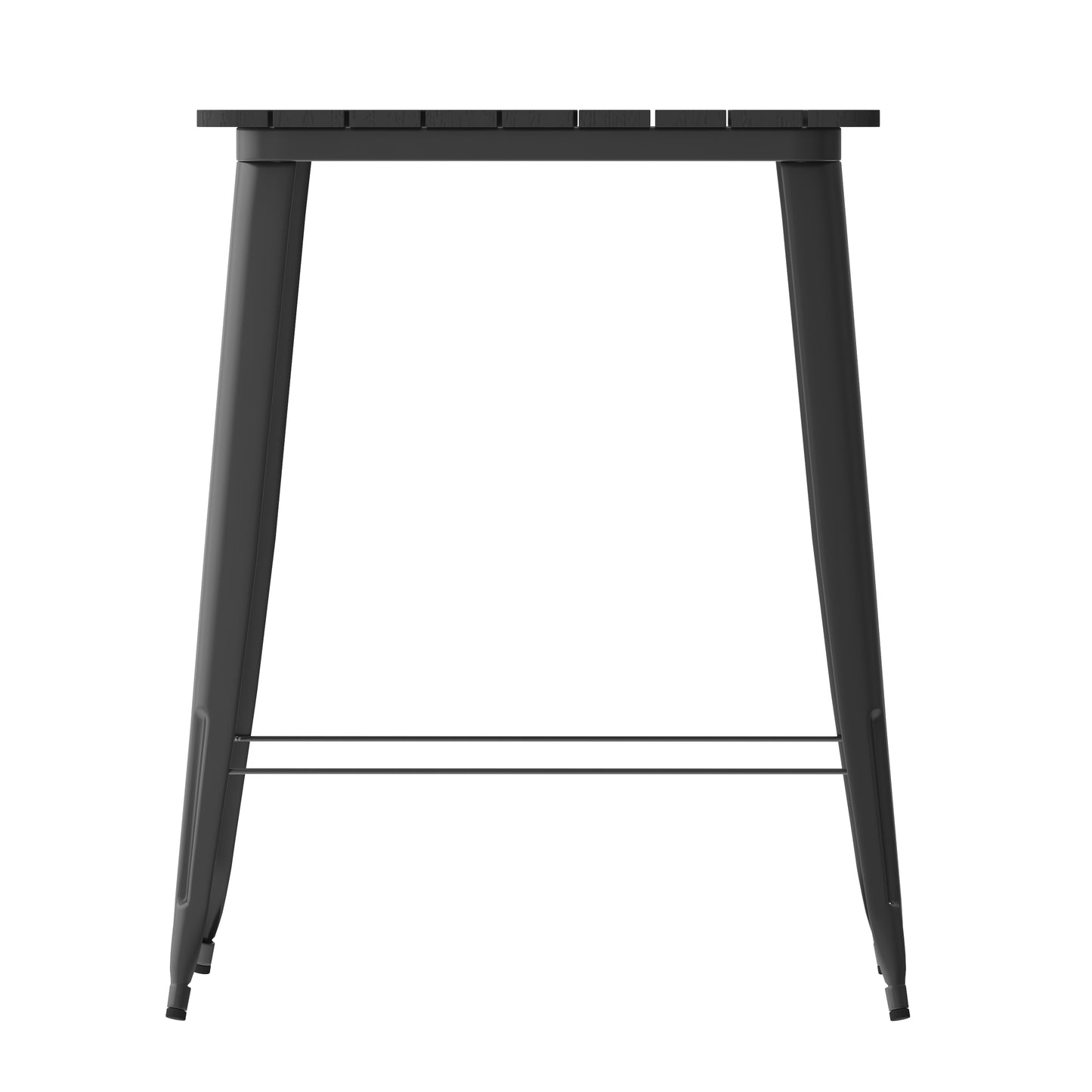 31.5" SQ BK/BK Bar Top Table JJ-T14619H-80-BKBK-GG