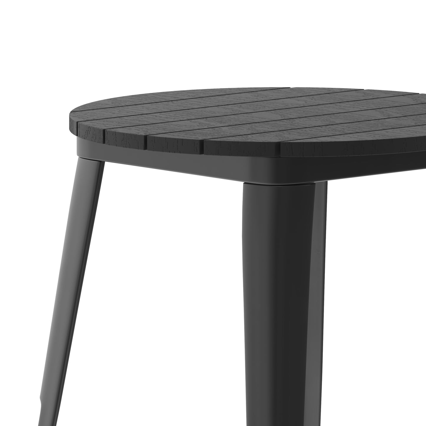 Contemporary 23.75" Round Commercial Dining Table for 2