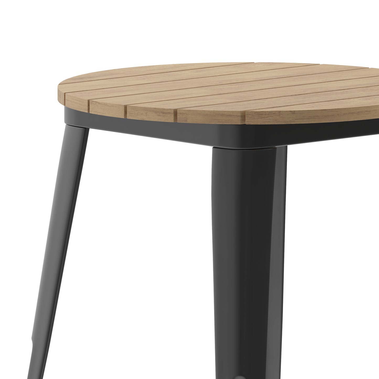 Contemporary 23.75" Round Commercial Dining Table for 2