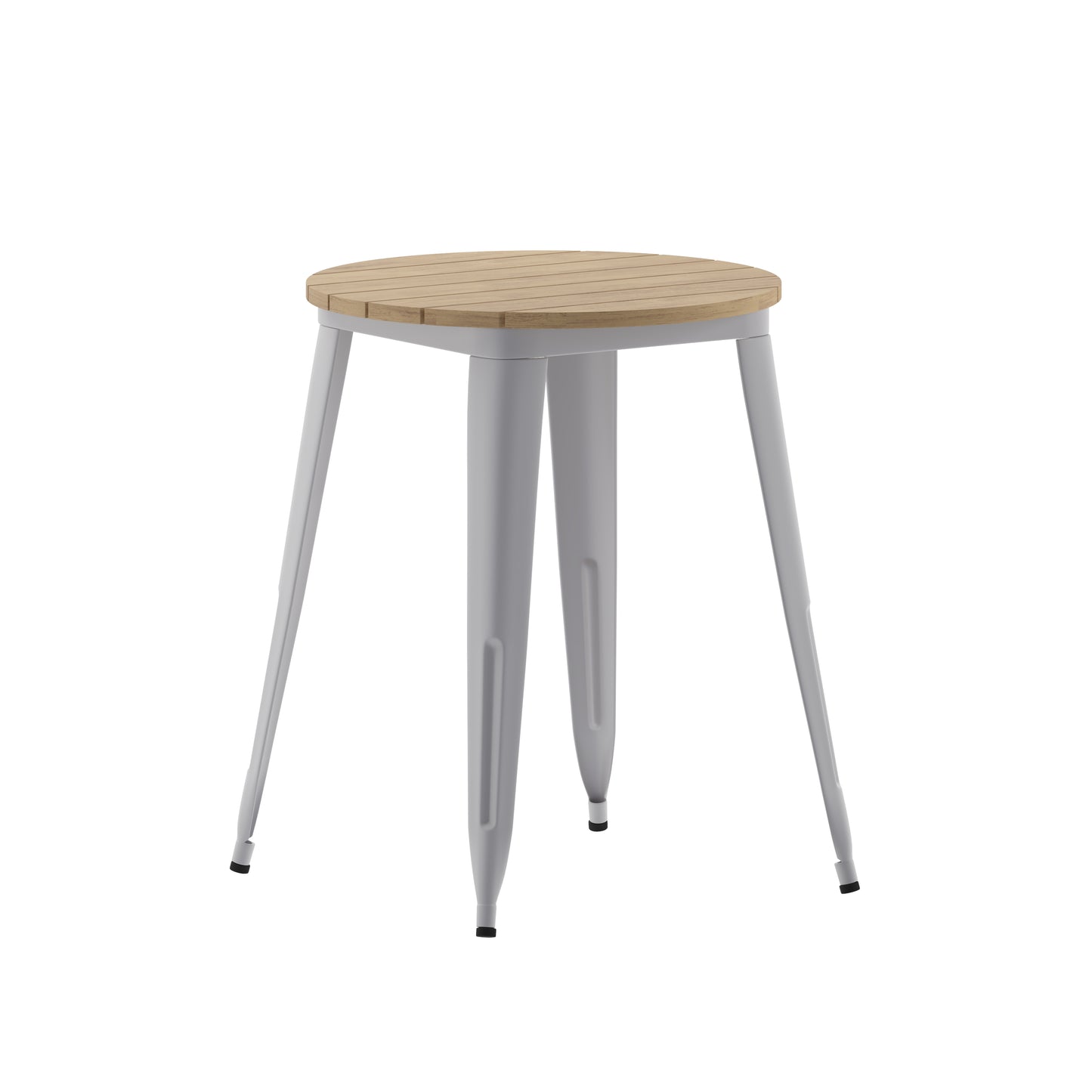 Contemporary 23.75" Round Commercial Dining Table for 2