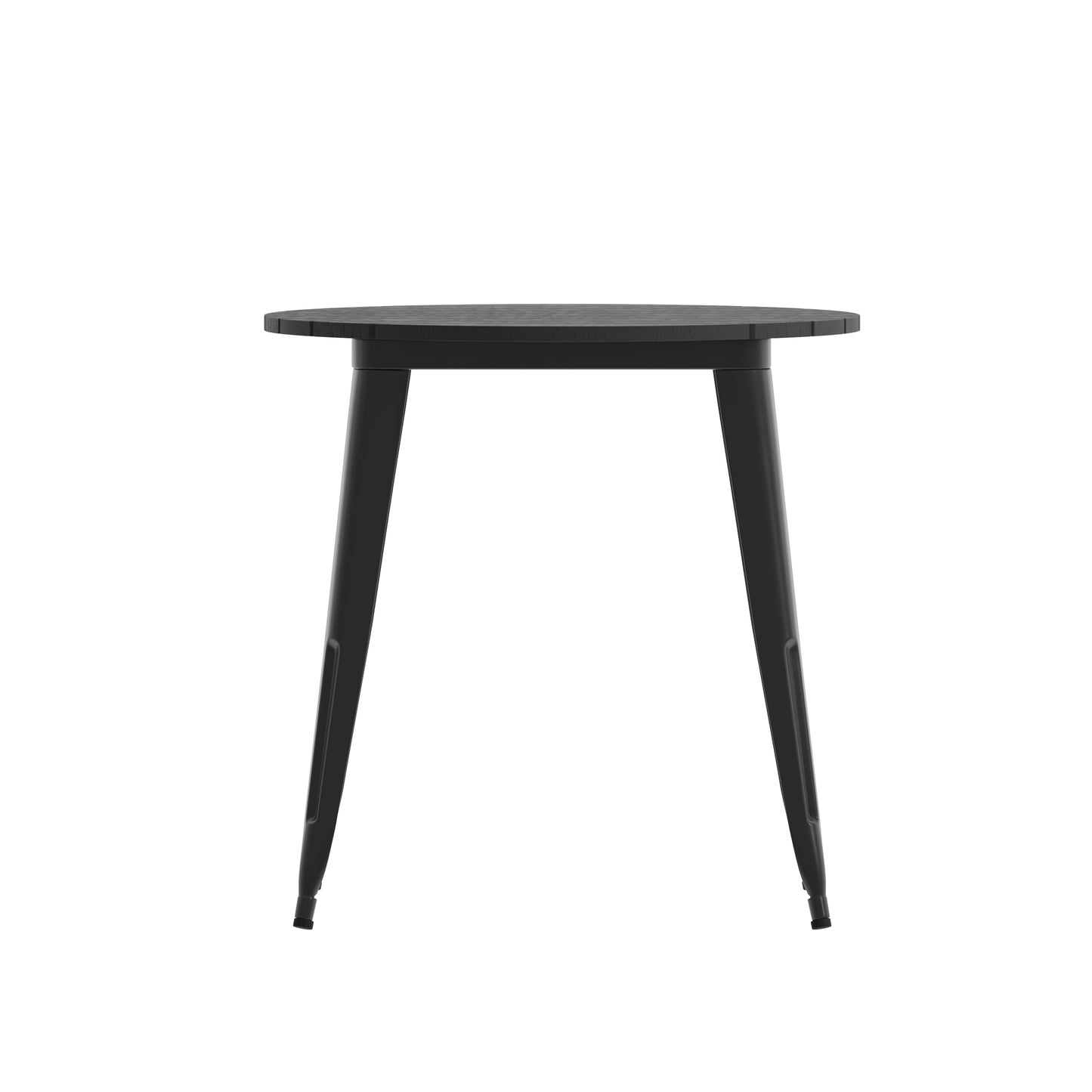 Contemporary 30" Round Commercial Dining Table for 4