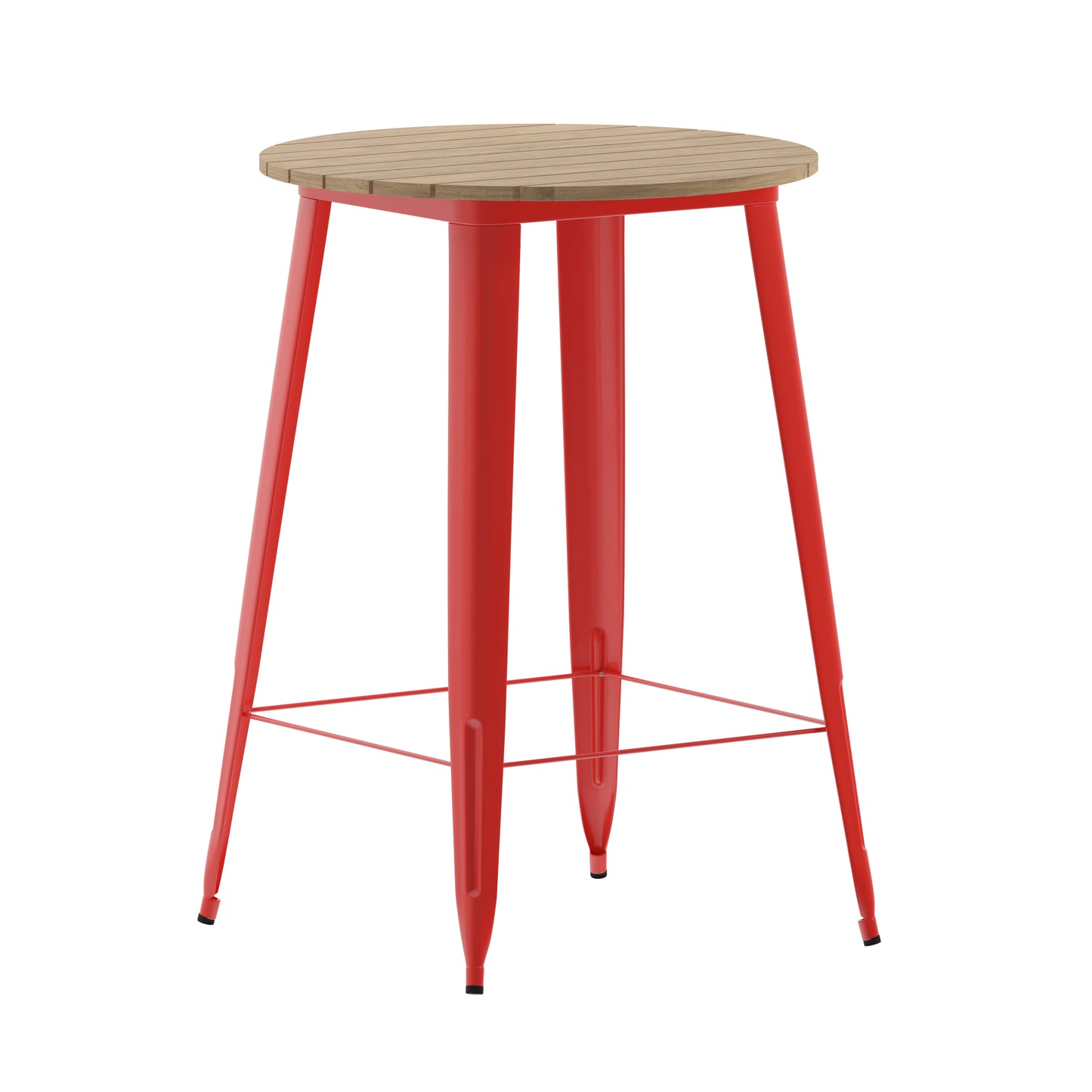 Contemporary 30" Round Commercial Bar Height Dining Table for 4