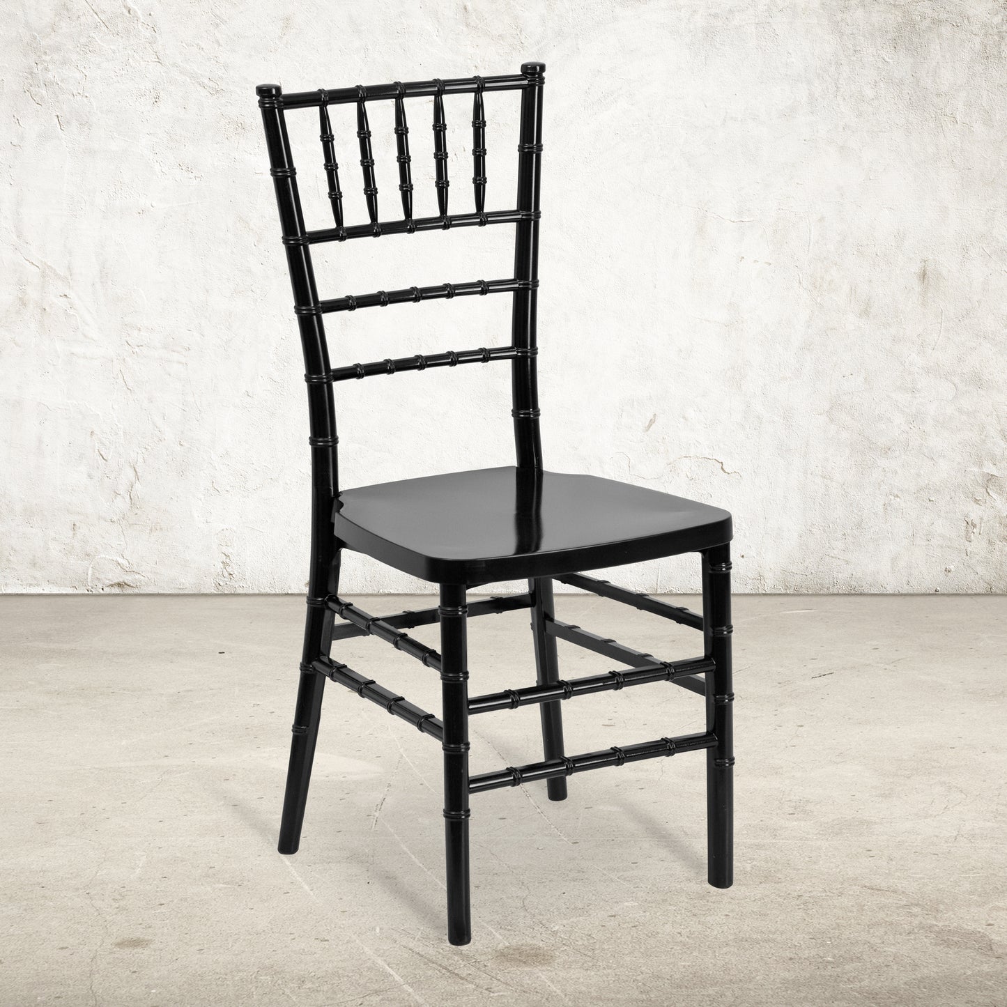 Black Resin Chiavari Chair LE-BLACK-GG