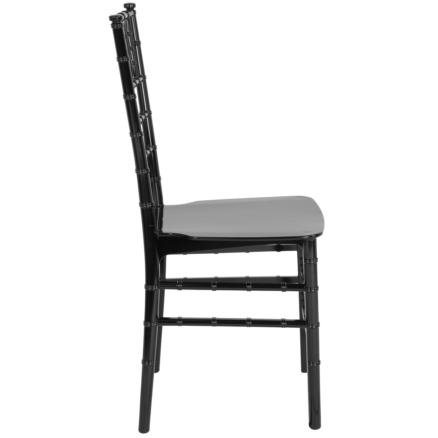 Black Resin Chiavari Chair LE-BLACK-M-GG