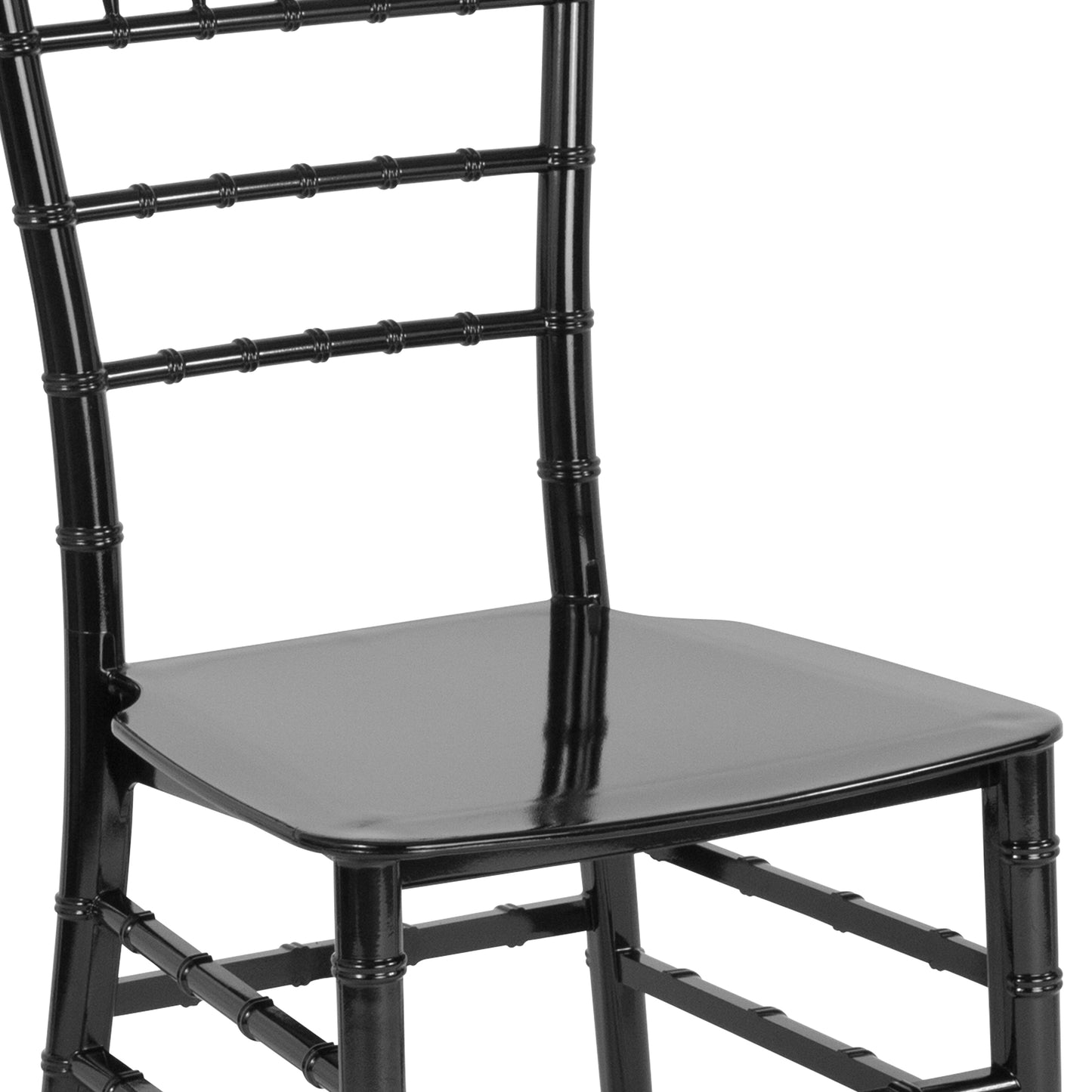 Black Resin Chiavari Chair LE-BLACK-M-GG