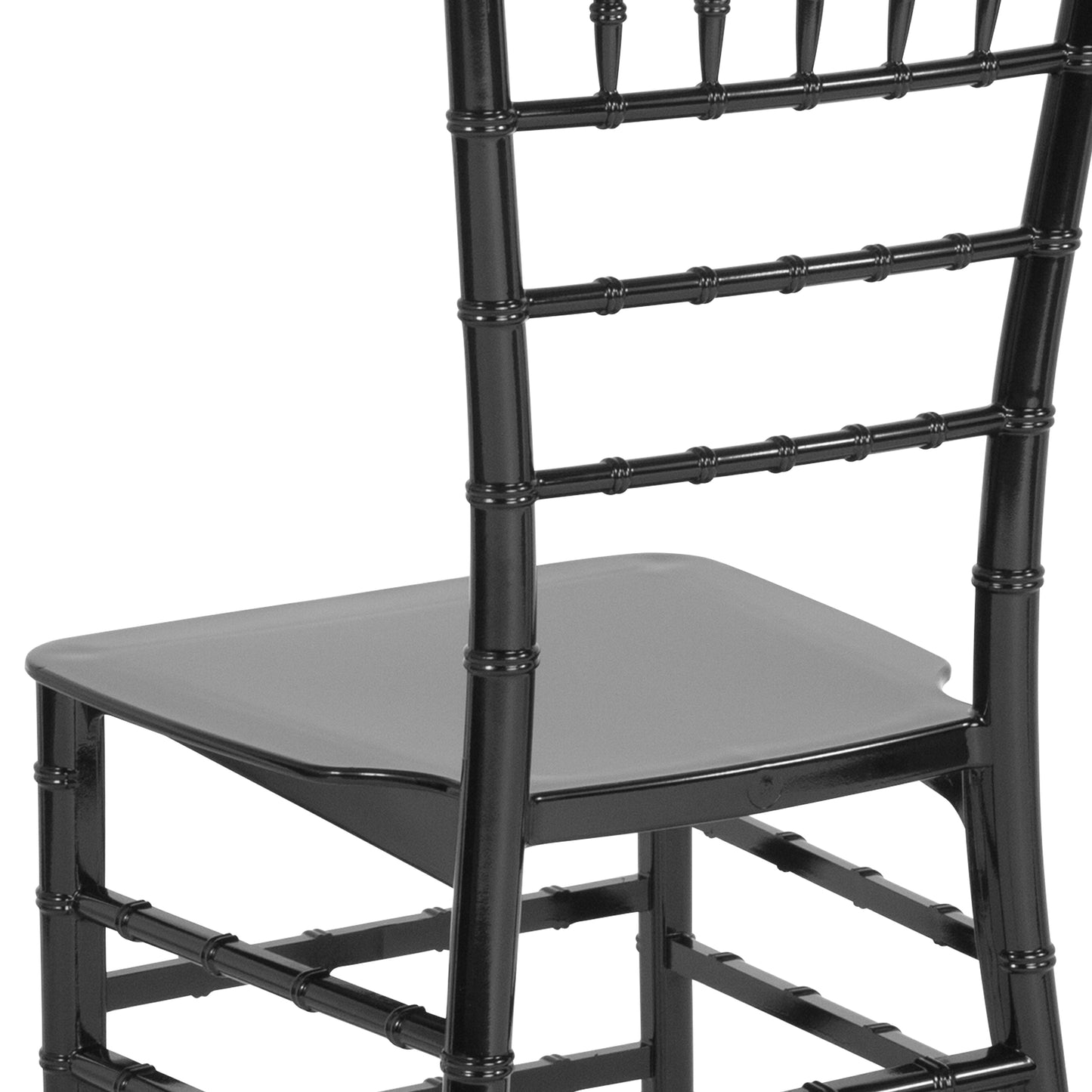 Black Resin Chiavari Chair LE-BLACK-M-GG