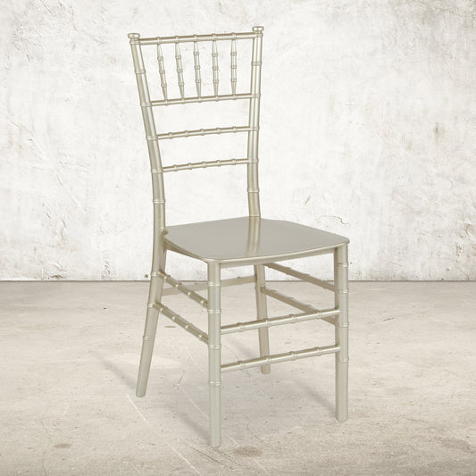 Champagne Resin Chiavari Chair LE-CHAMP-M-GG