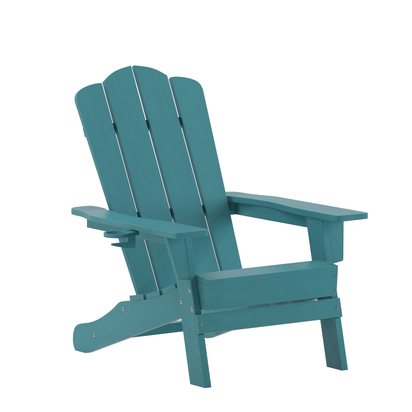 Blue Patio Chair - Cupholder LE-HMP-1044-10-BL-GG