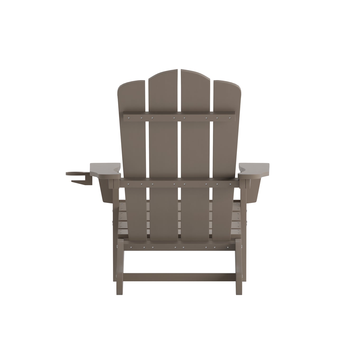 Brown Patio Chair - Cupholder LE-HMP-1044-10-BR-GG