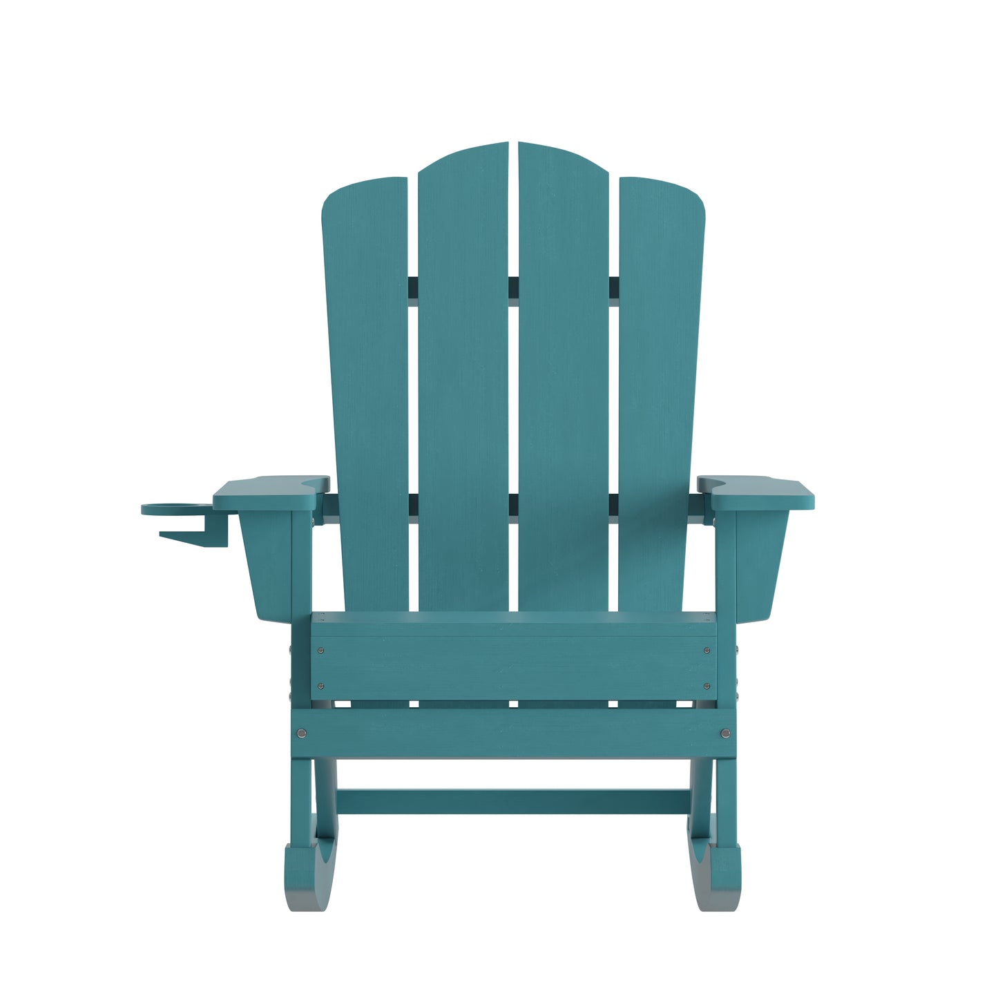 Blue Rocking Chair-Cupholder LE-HMP-1044-31-BL-GG