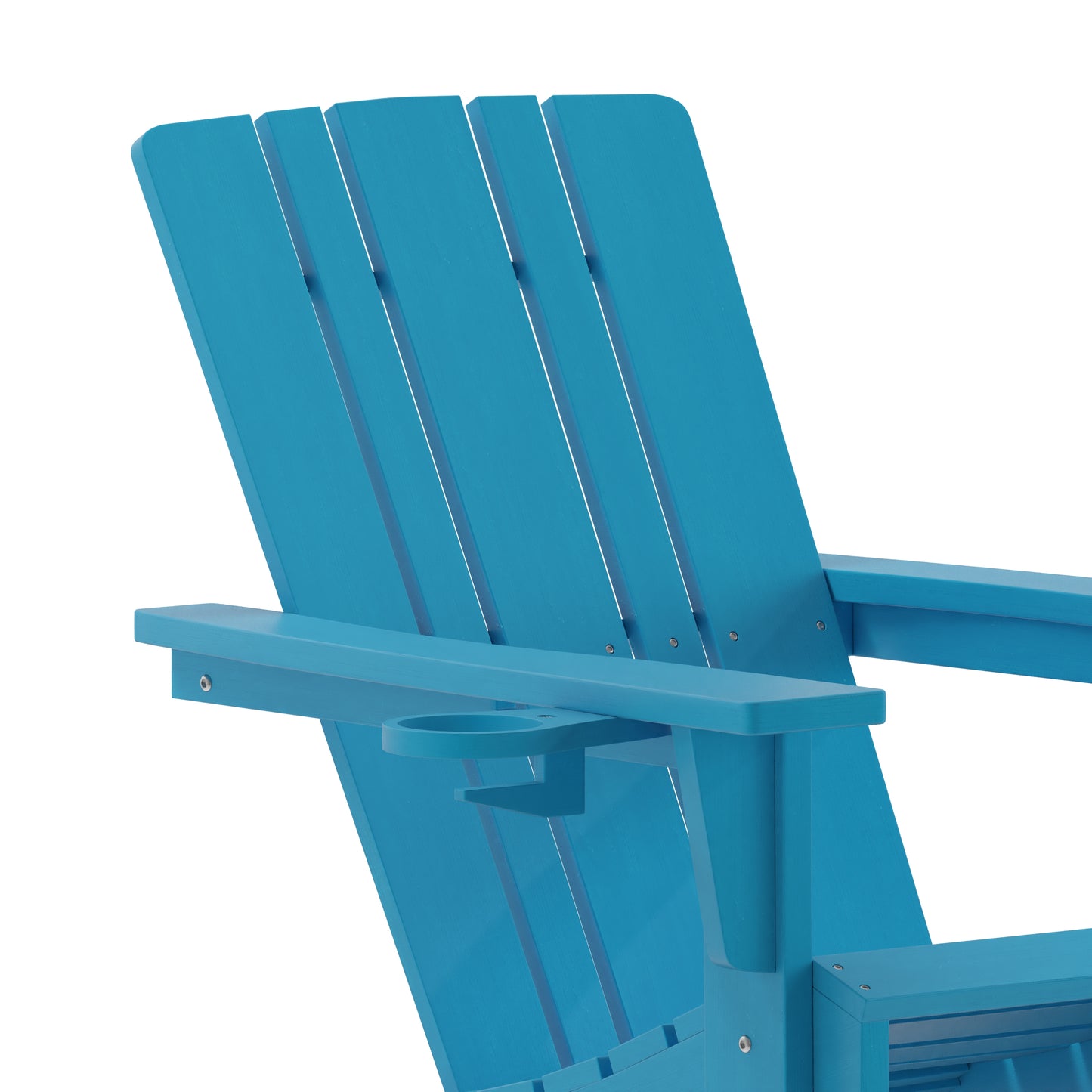 Blue Patio Chair - Cupholder LE-HMP-1045-10-BL-GG