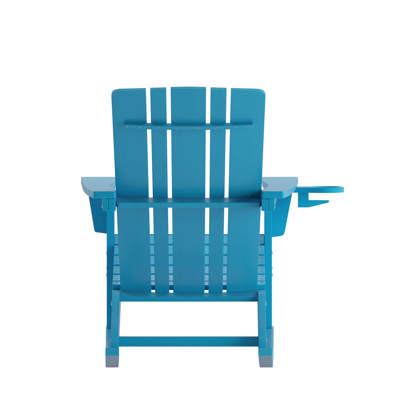 Blue Rocking Chair-Cupholder LE-HMP-1045-31-BL-GG