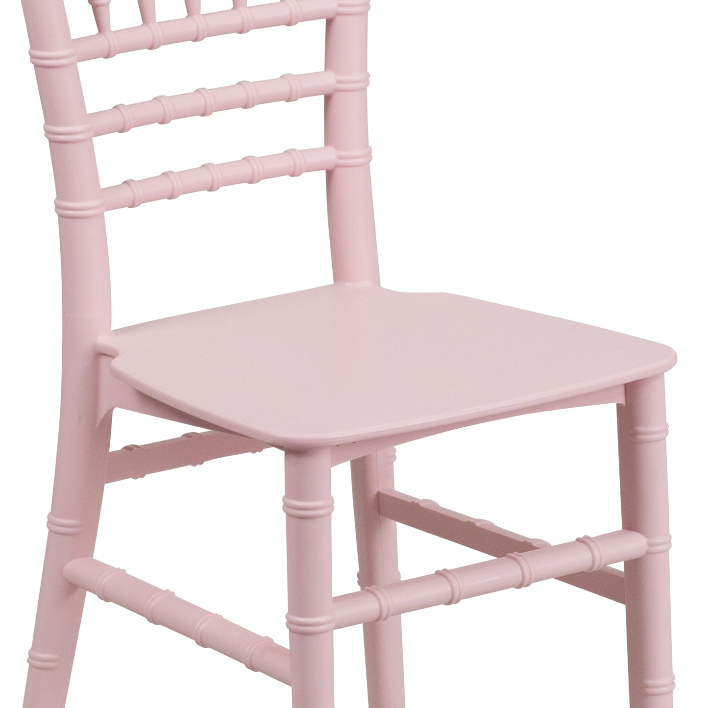 Child's Pink Resin Chair LE-L-7K-PK-GG