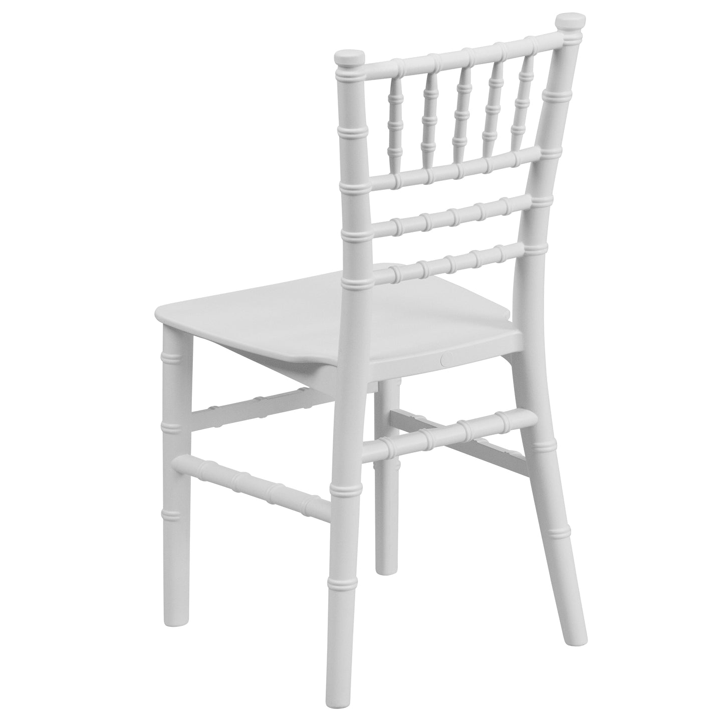 Child's White Resin Chair LE-L-7K-WH-GG