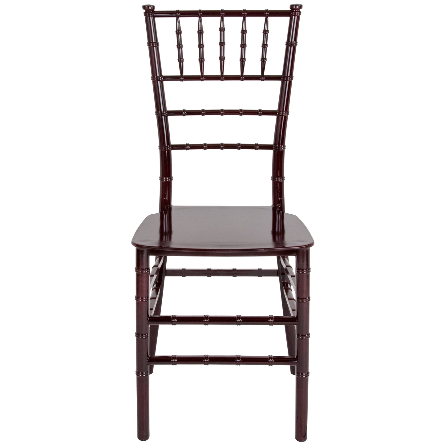 Mahogany Resin Chiavari Chair LE-MAHOGANY-M-GG