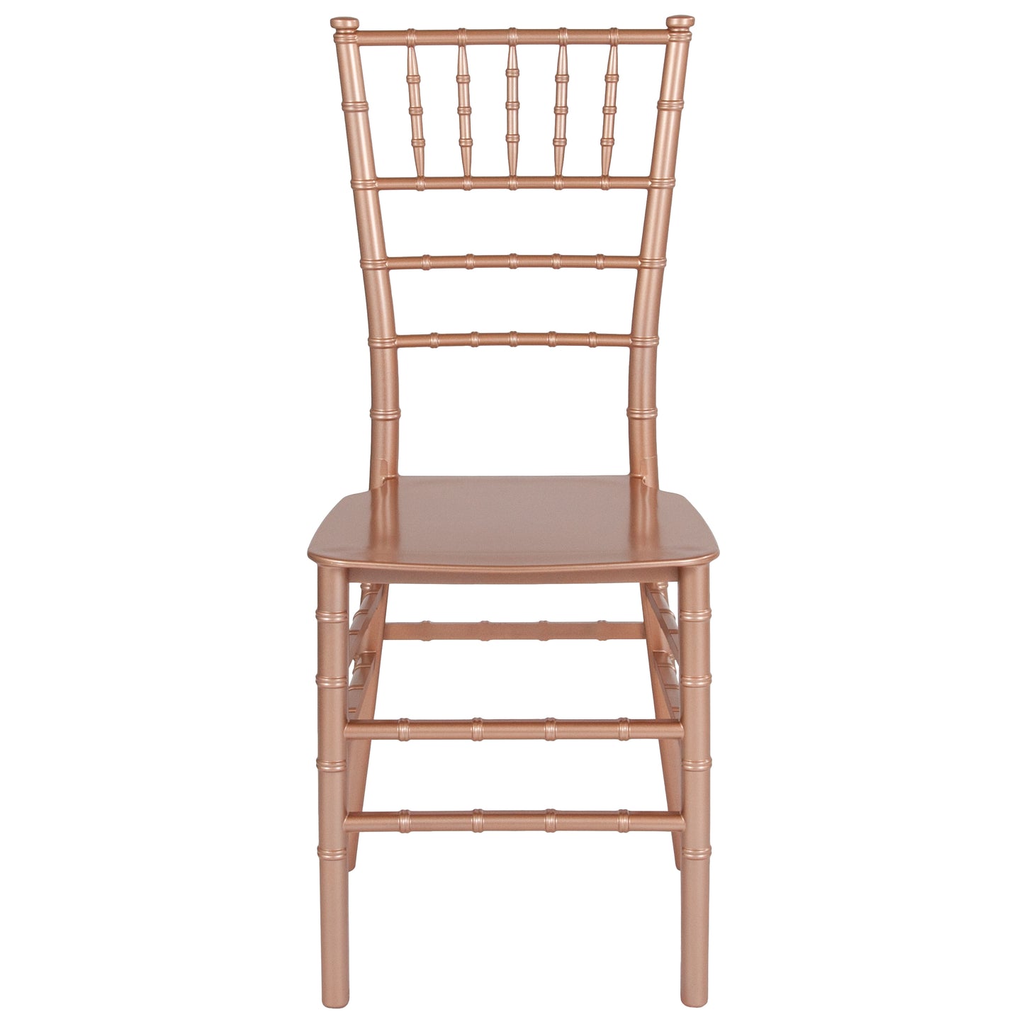 Rose Gold Resin Chiavari Chair LE-ROSE-M-GG