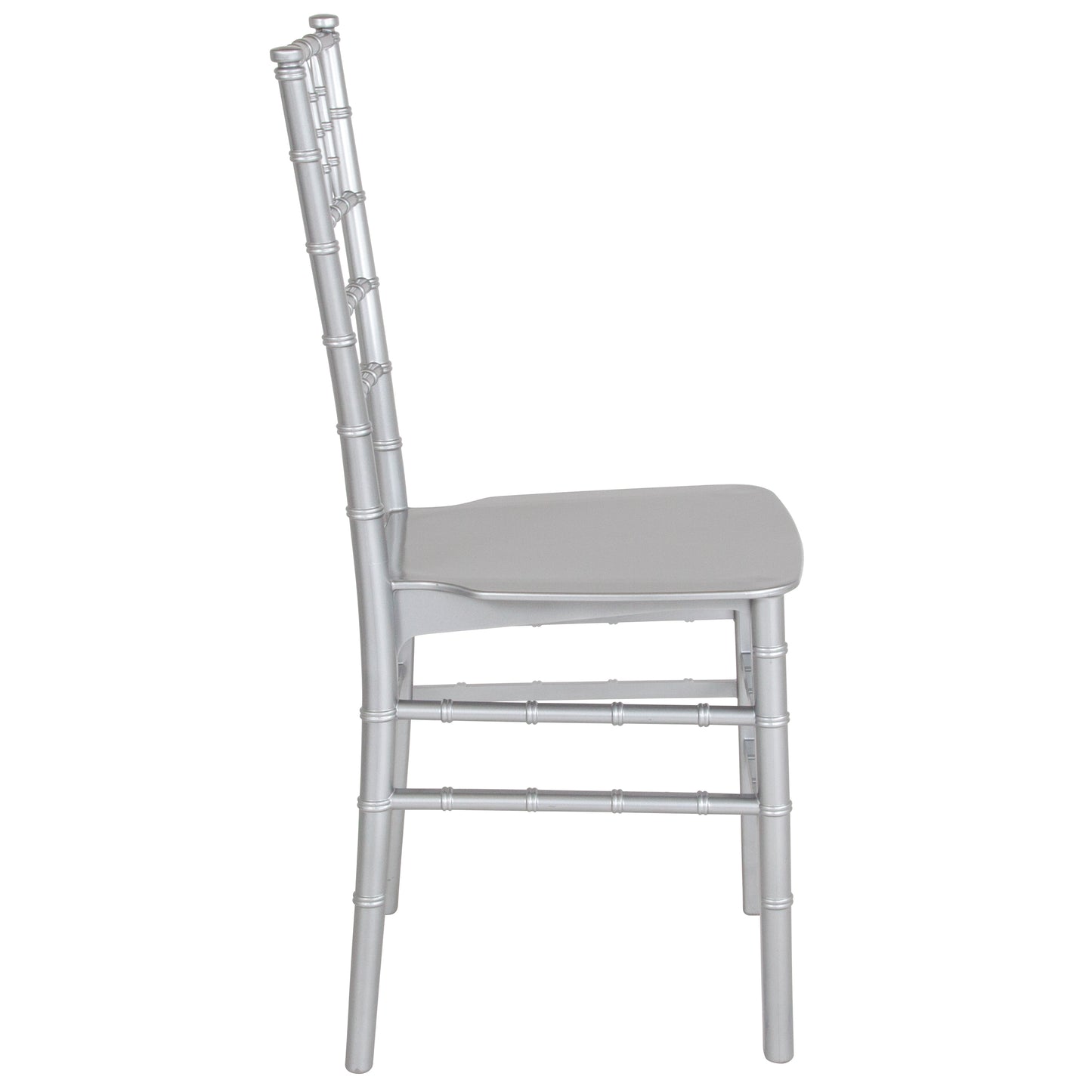 Silver Resin Chiavari Chair LE-SILVER-M-GG