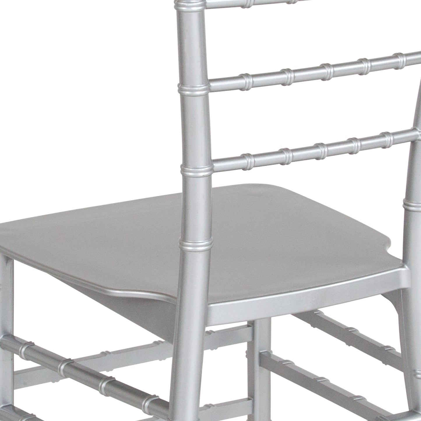 Silver Resin Chiavari Chair LE-SILVER-M-GG