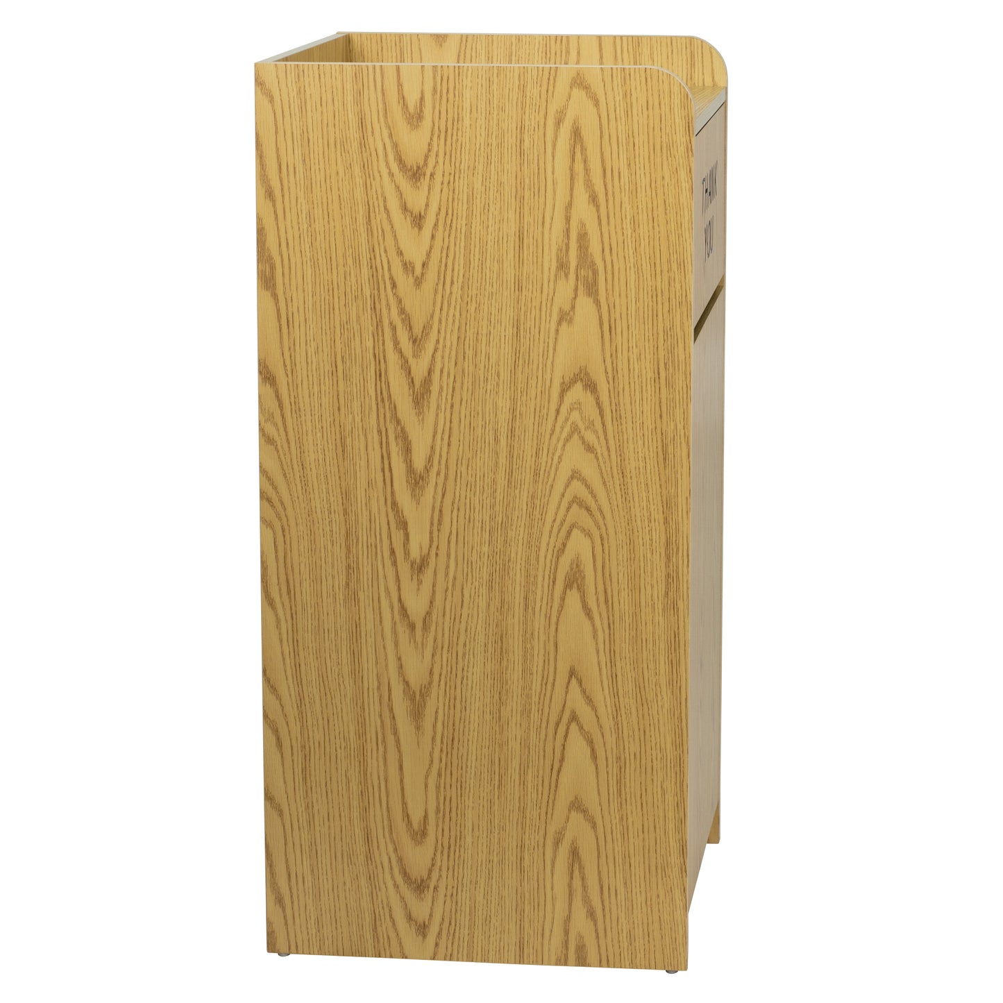 Oak Wood Tray Top Receptacle MT-M8520-TRA-OAK-GG