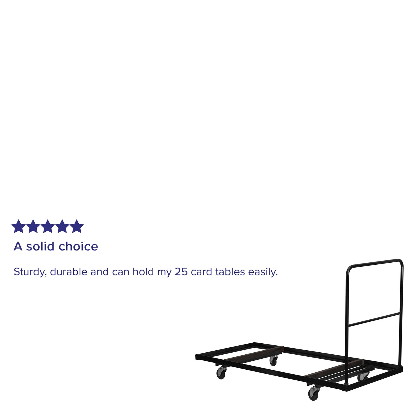 30x72 Folding Table Dolly NG-DY3072-GG